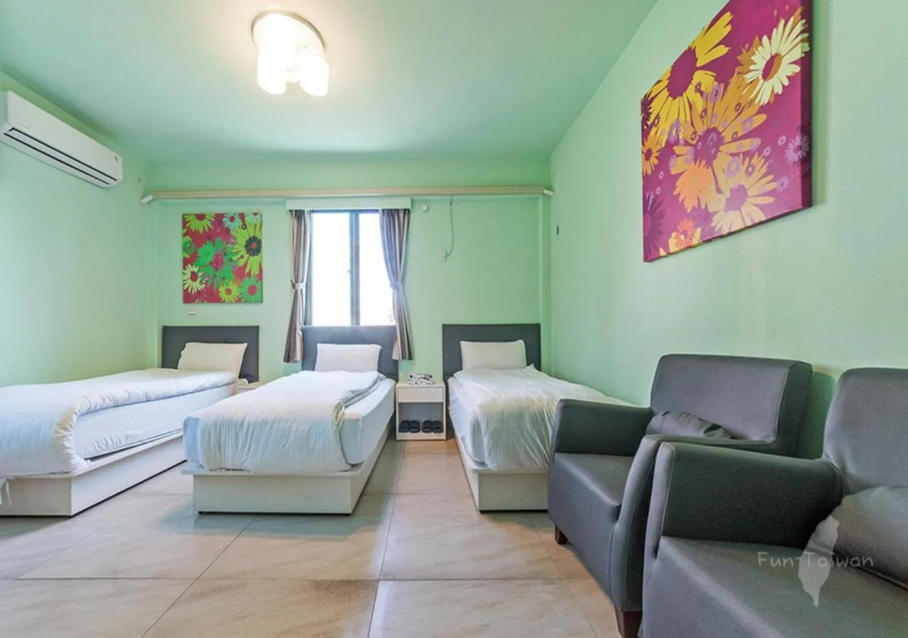 Bed in Kinmen Line In Bed and Breakfast