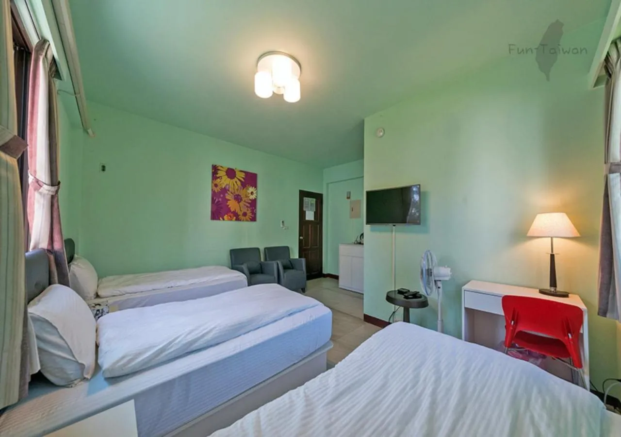 Bed in Kinmen Line In Bed and Breakfast