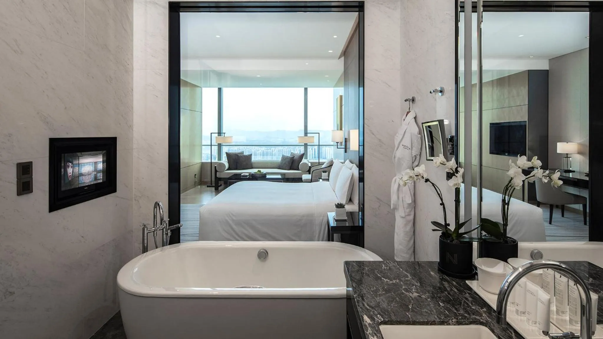 Bedroom, Bed in Niccolo Chongqing