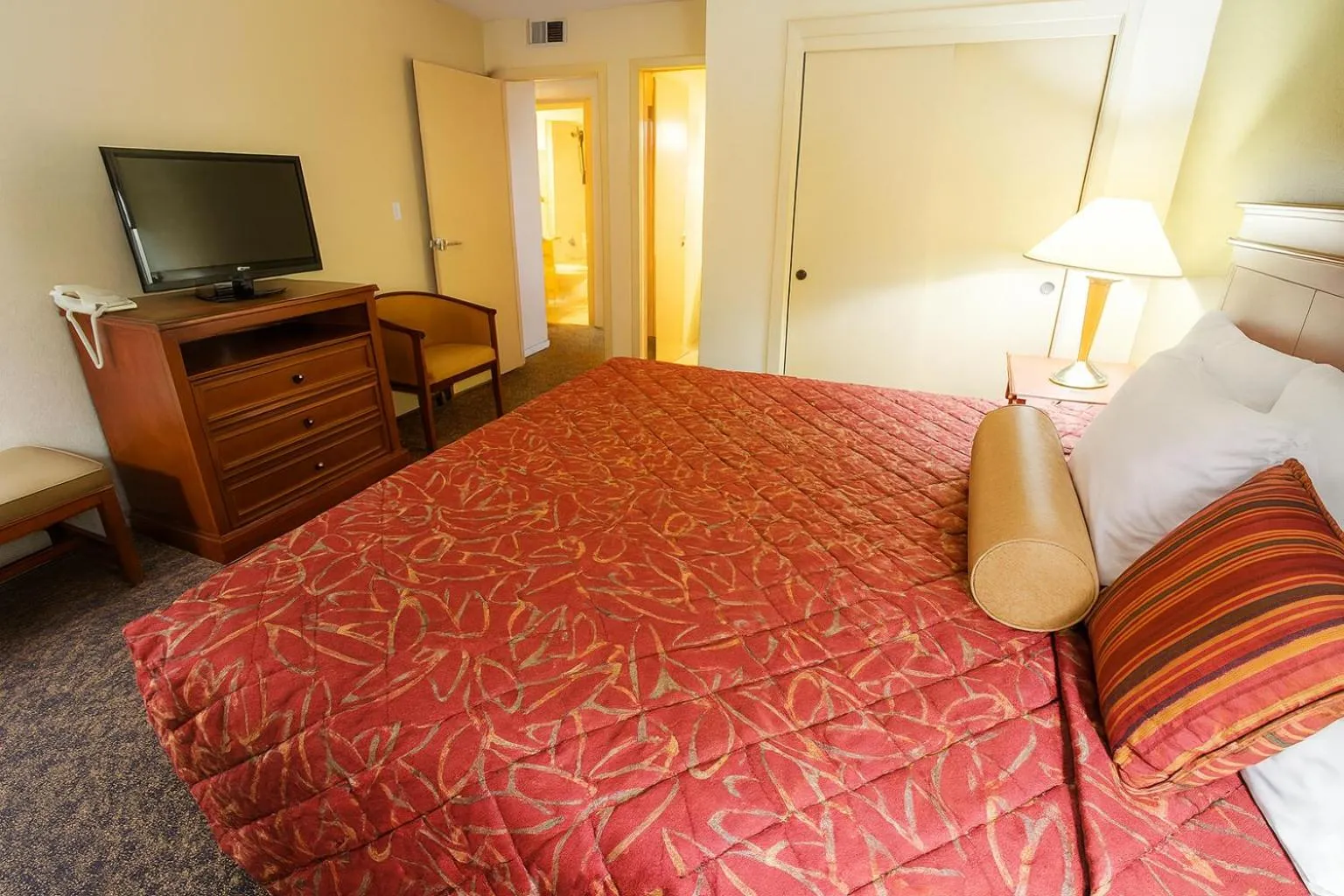 Bed in Crown Point Resort