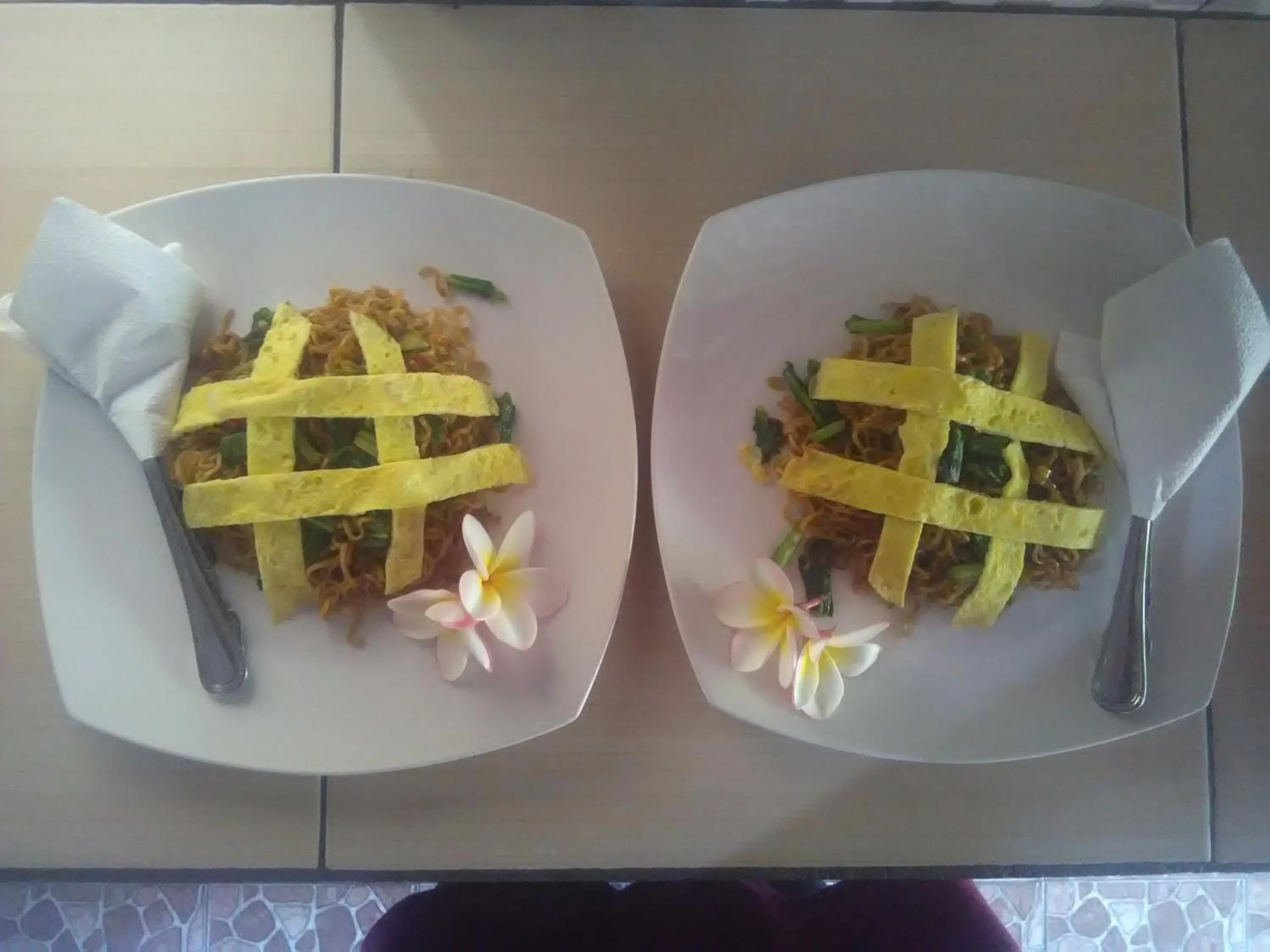 Breakfast in Krisna Homestay