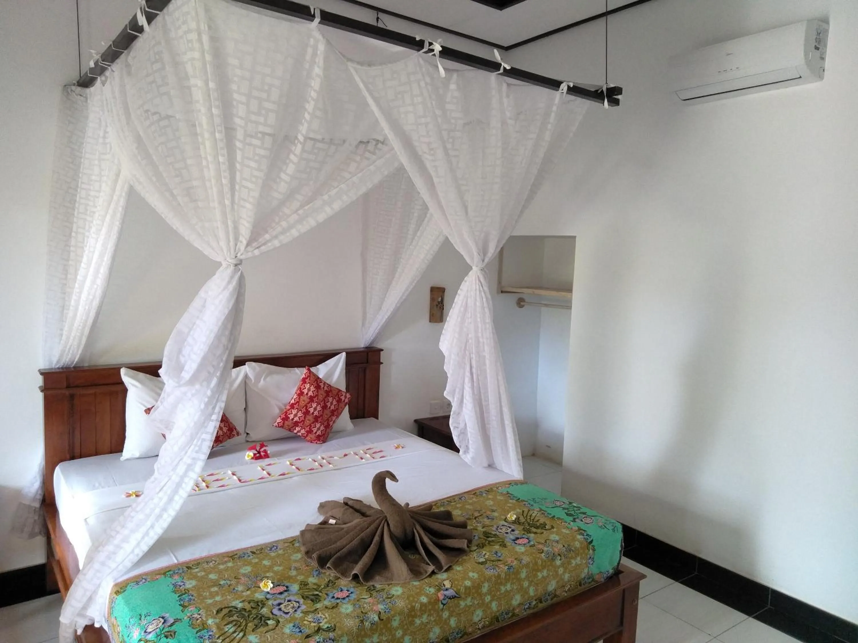Bedroom, Bed in Krisna Homestay