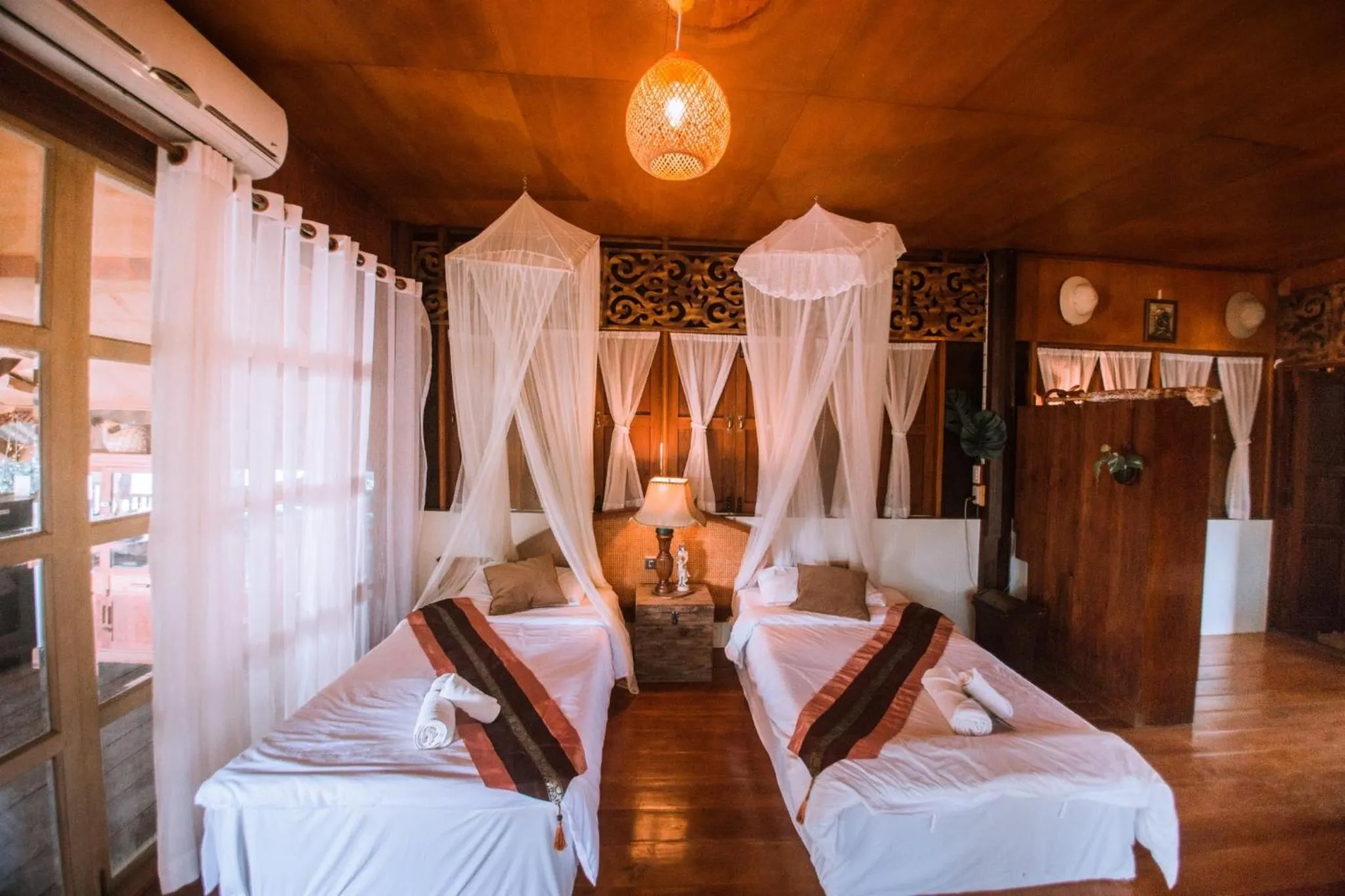 Bedroom, Bed in The Antique Riverside Resort