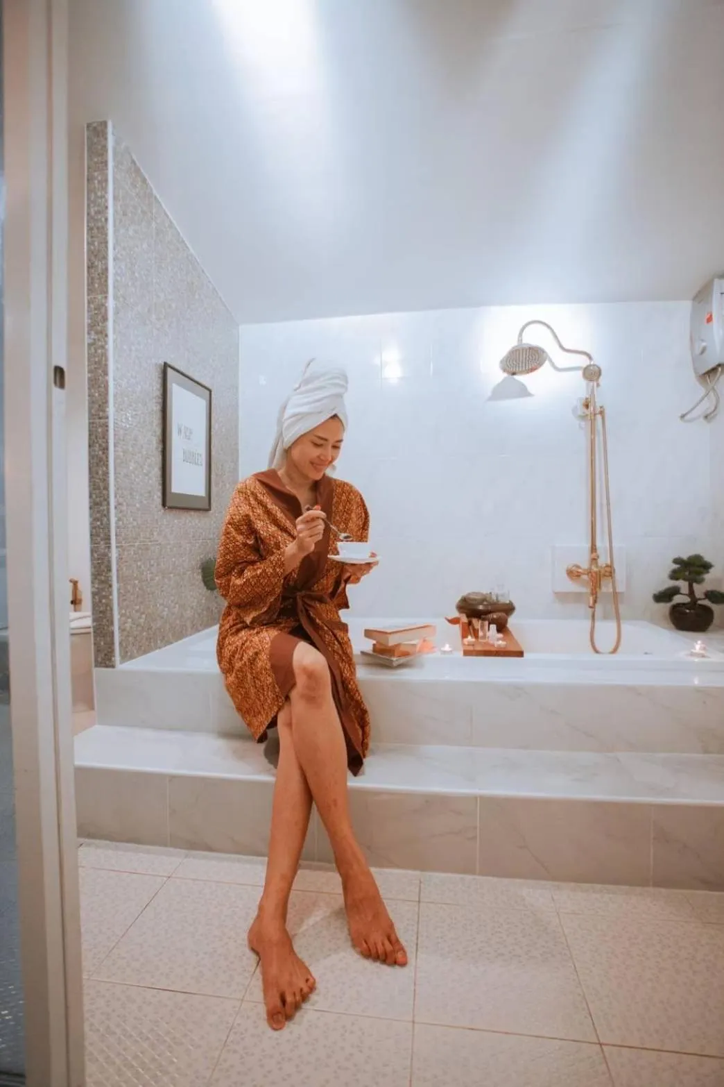 Bathroom in The Antique Riverside Resort