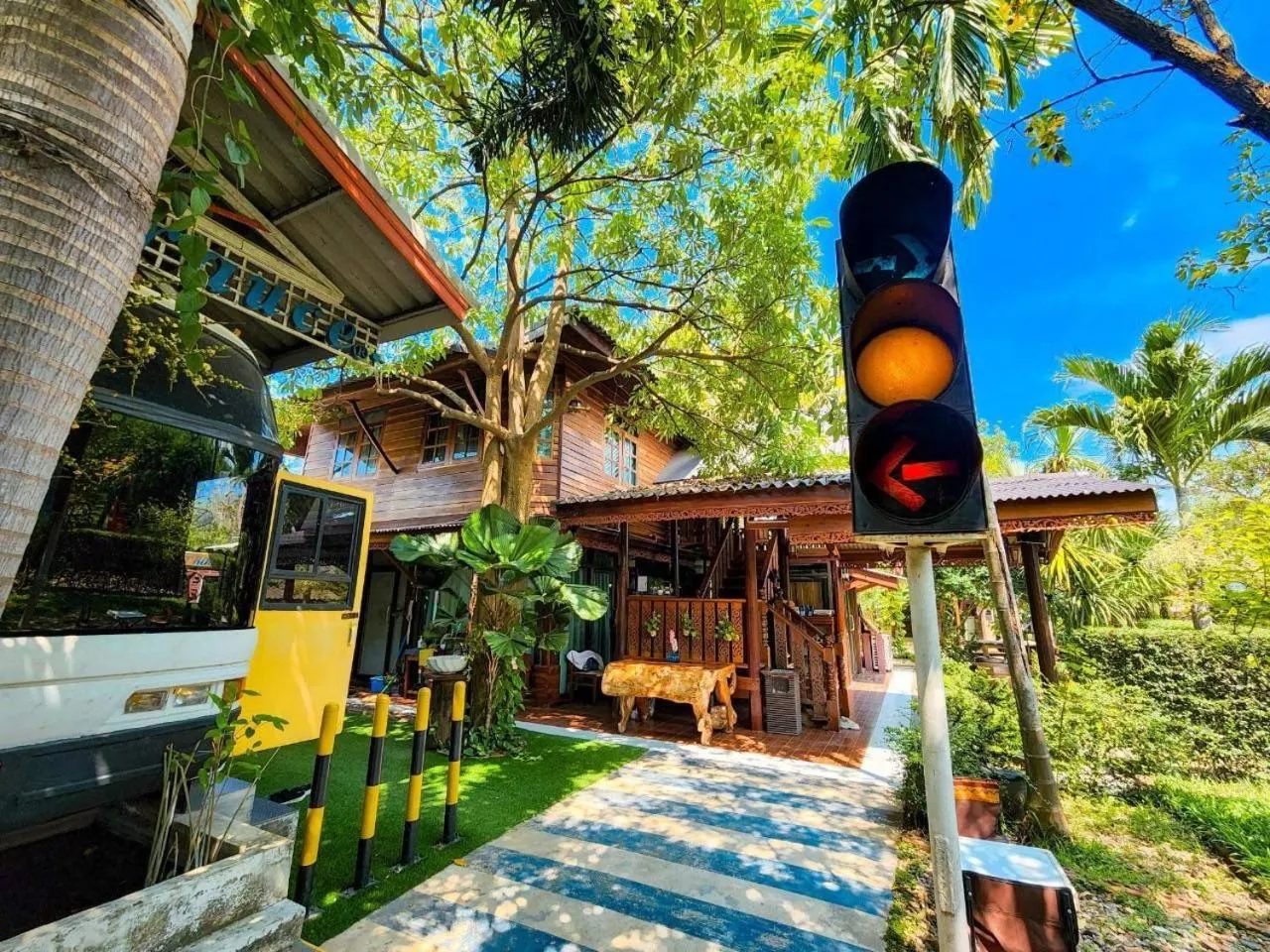 Property building in The Antique Riverside Resort