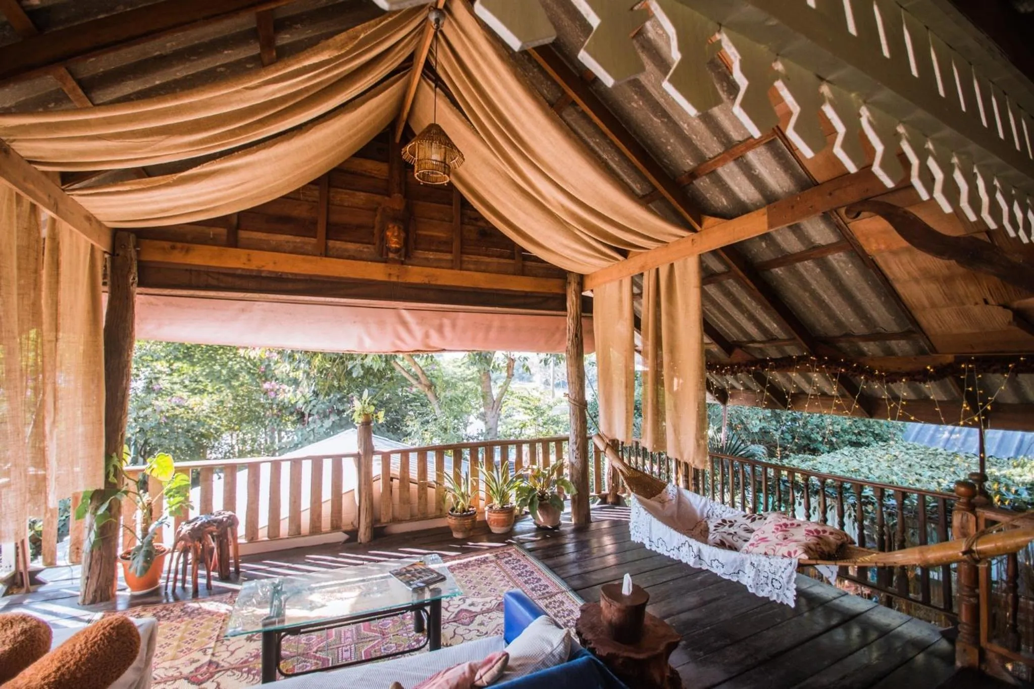 Balcony/Terrace in The Antique Riverside Resort