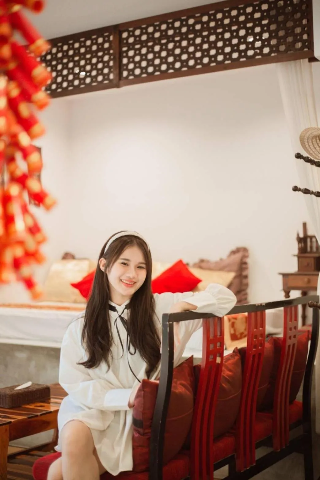 Seating area in The Antique Riverside Resort