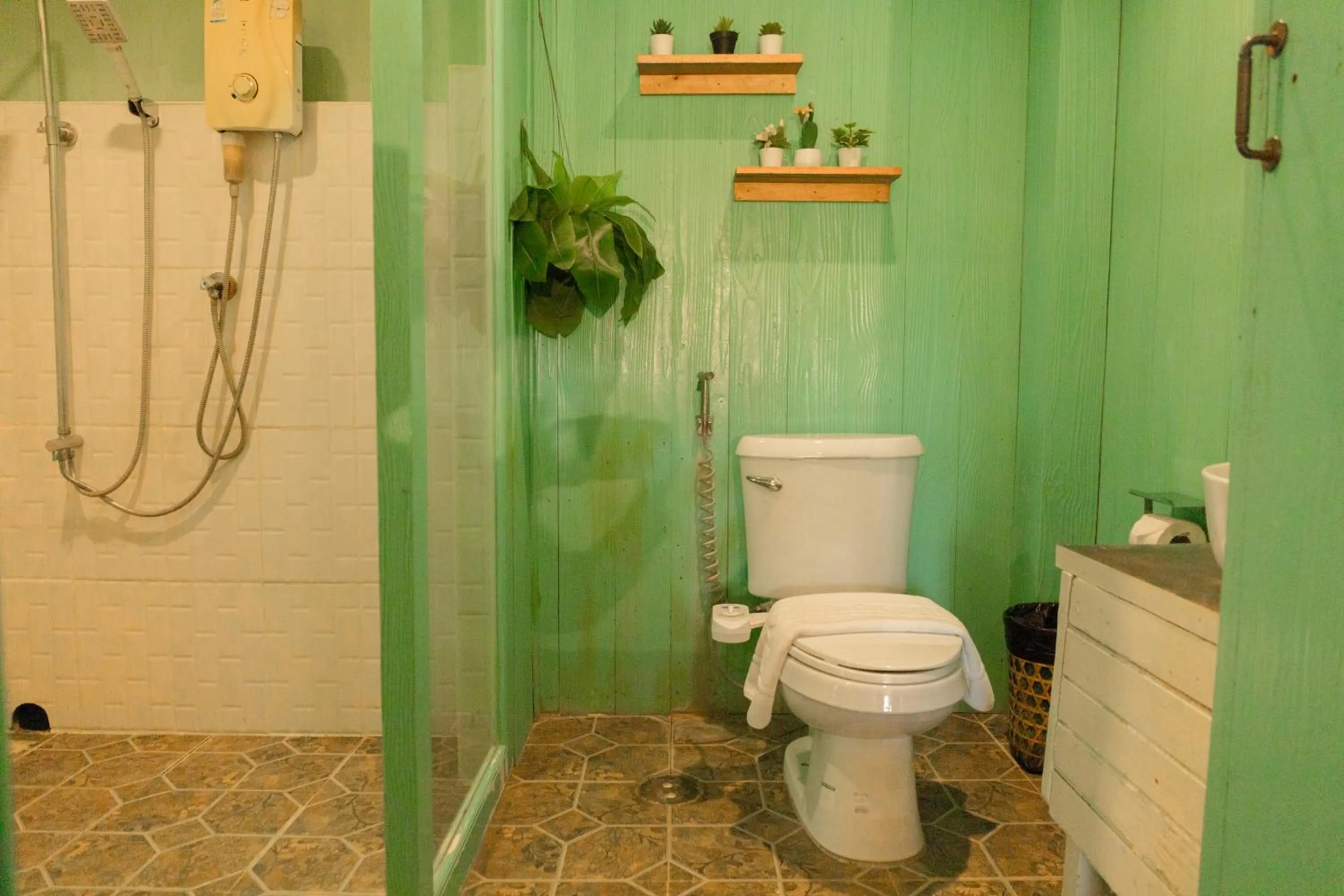 Toilet in The Antique Riverside Resort