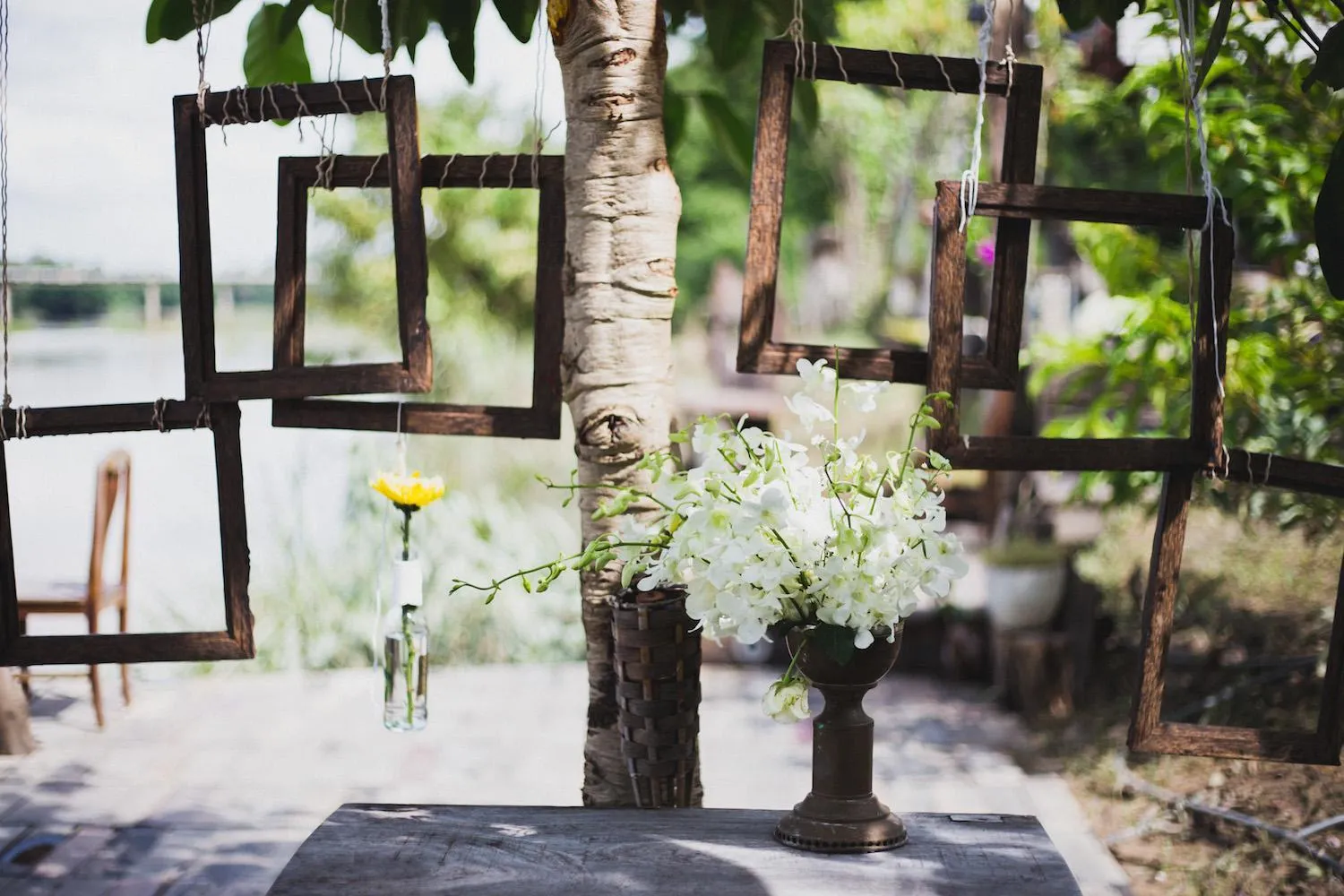 Garden in The Antique Riverside Resort