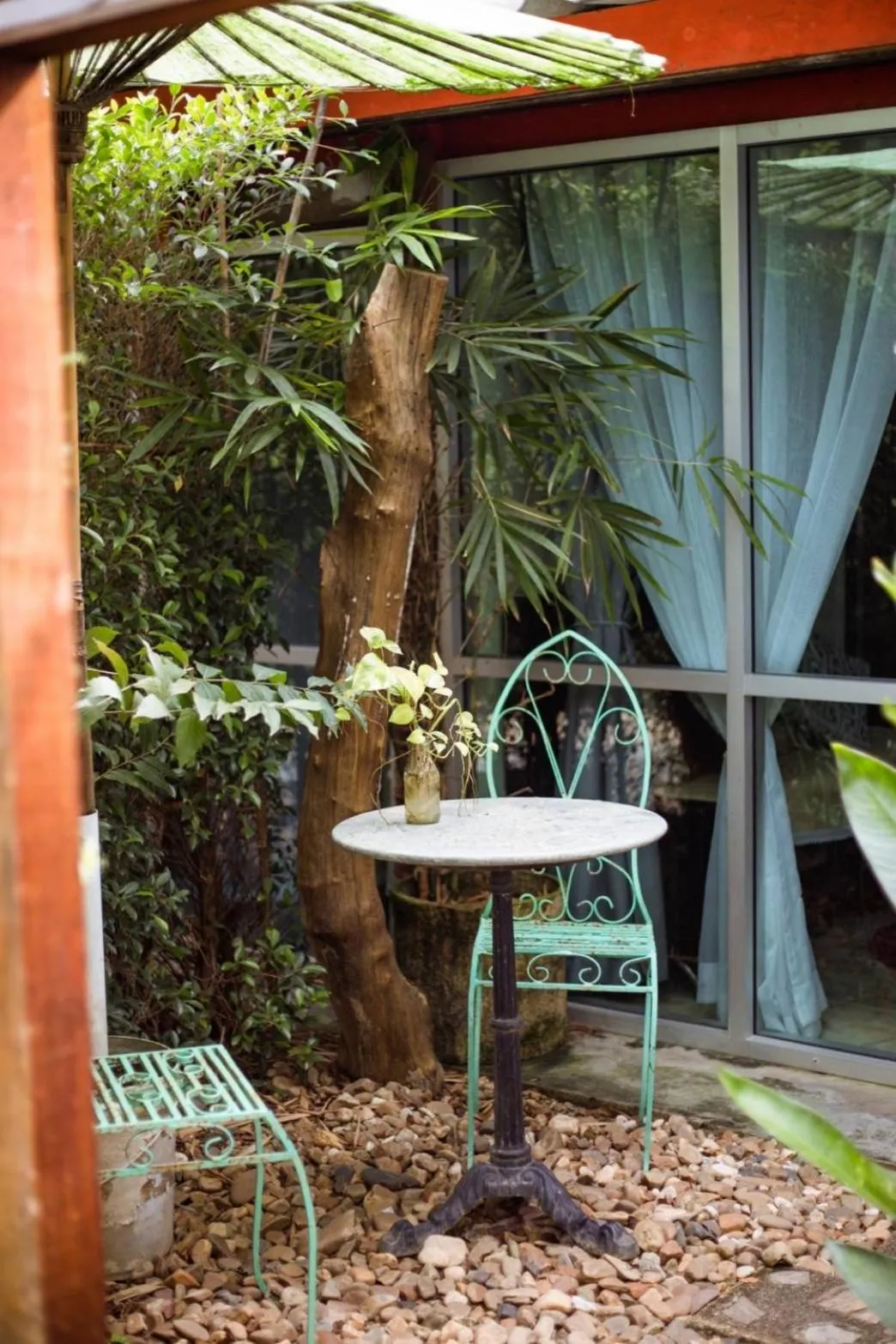 Garden in The Antique Riverside Resort