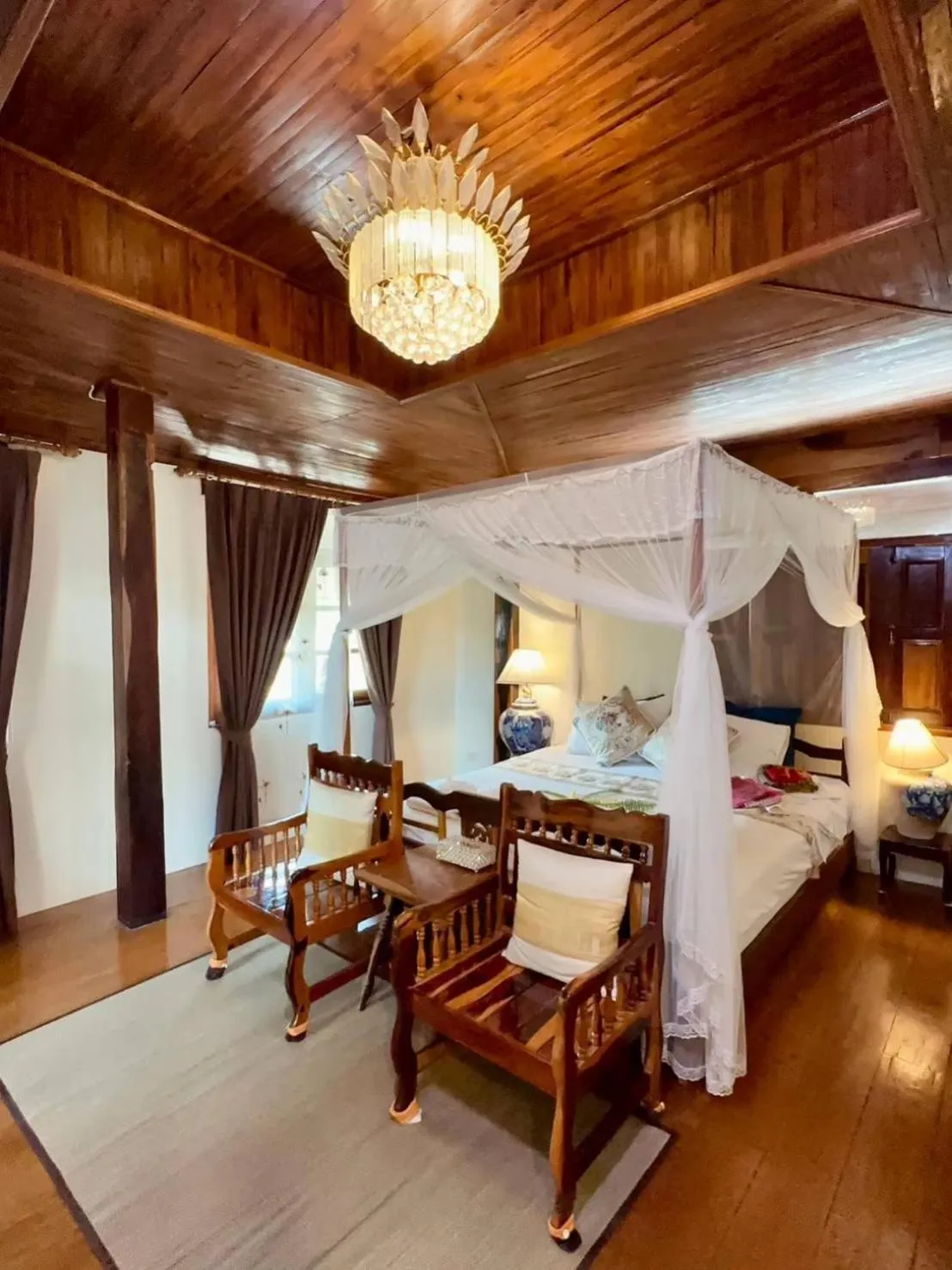 Bedroom, Bed in The Antique Riverside Resort