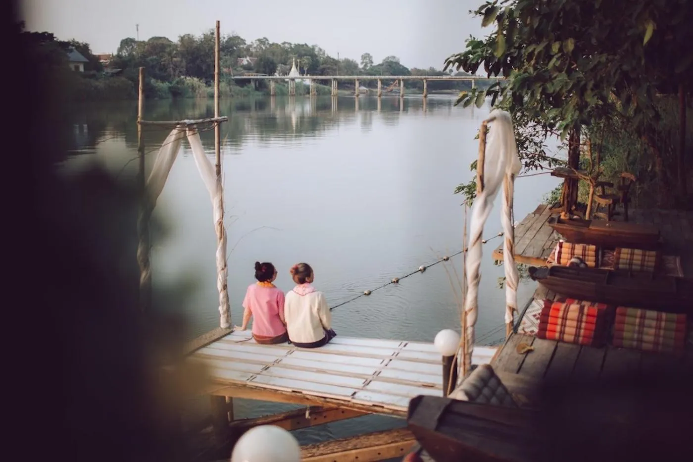 River view in The Antique Riverside Resort