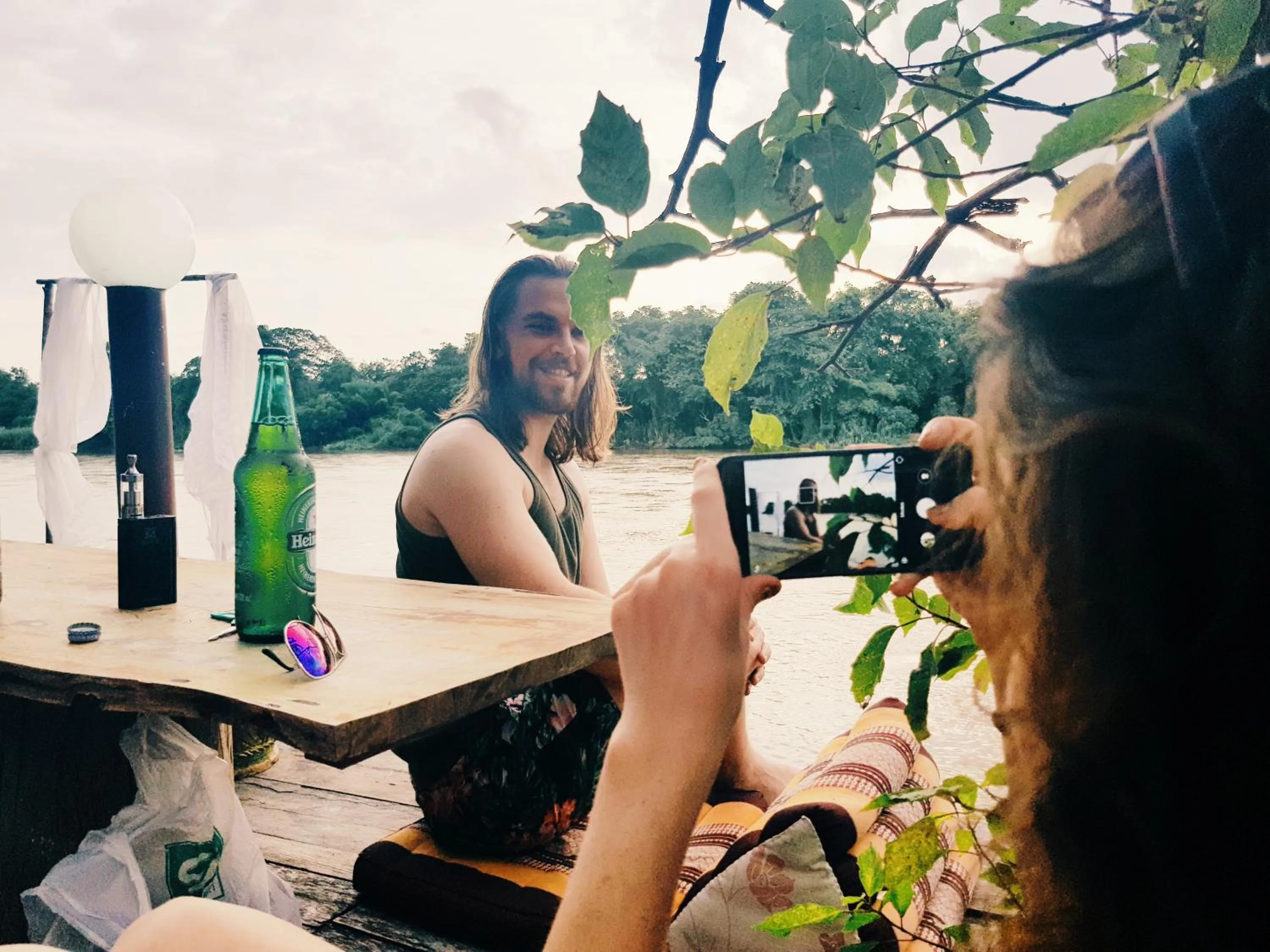 BBQ facilities in The Antique Riverside Resort