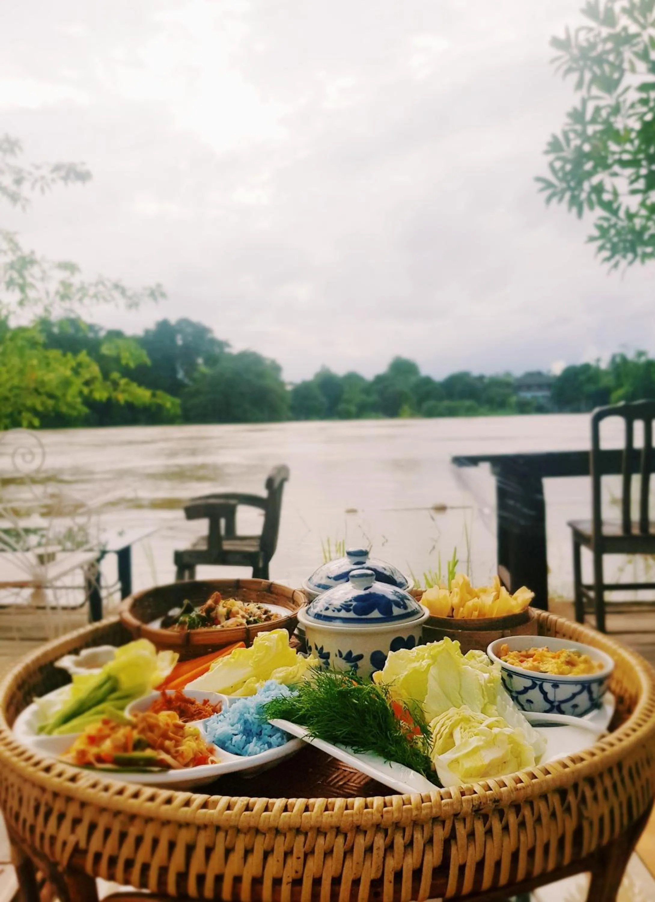 Food close-up in The Antique Riverside Resort