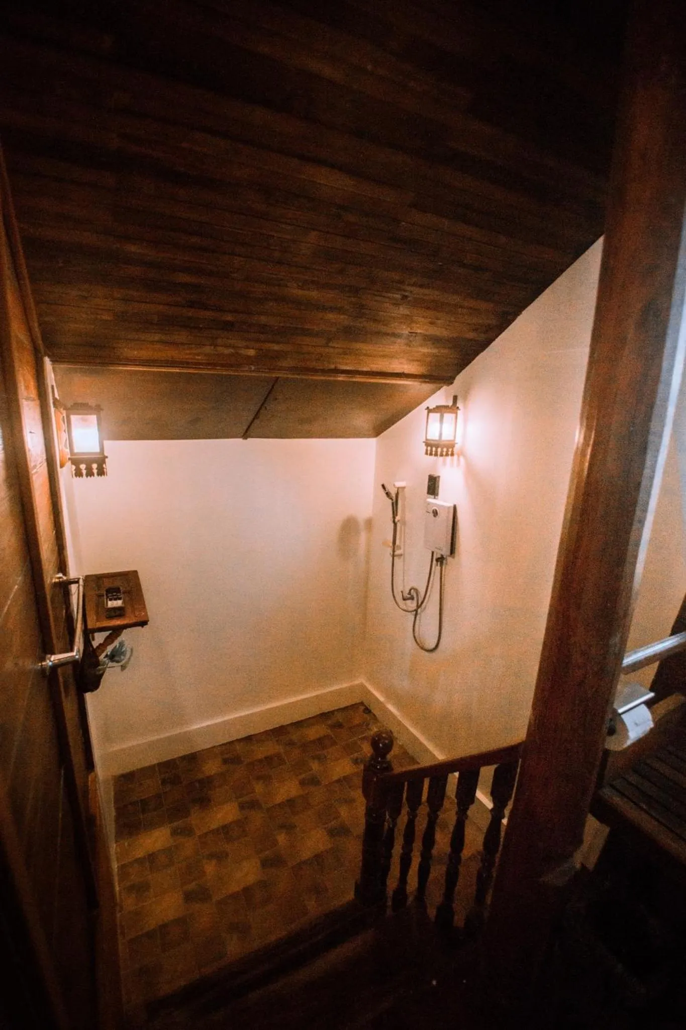 Shower in The Antique Riverside Resort