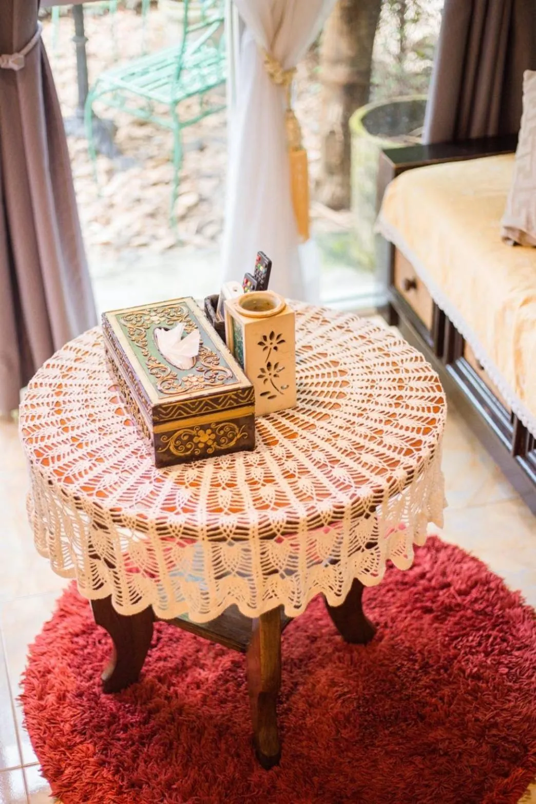 Seating area in The Antique Riverside Resort