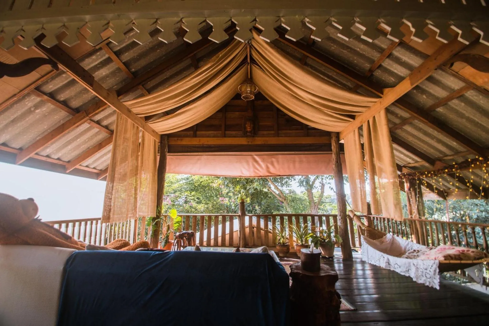 Balcony/Terrace in The Antique Riverside Resort