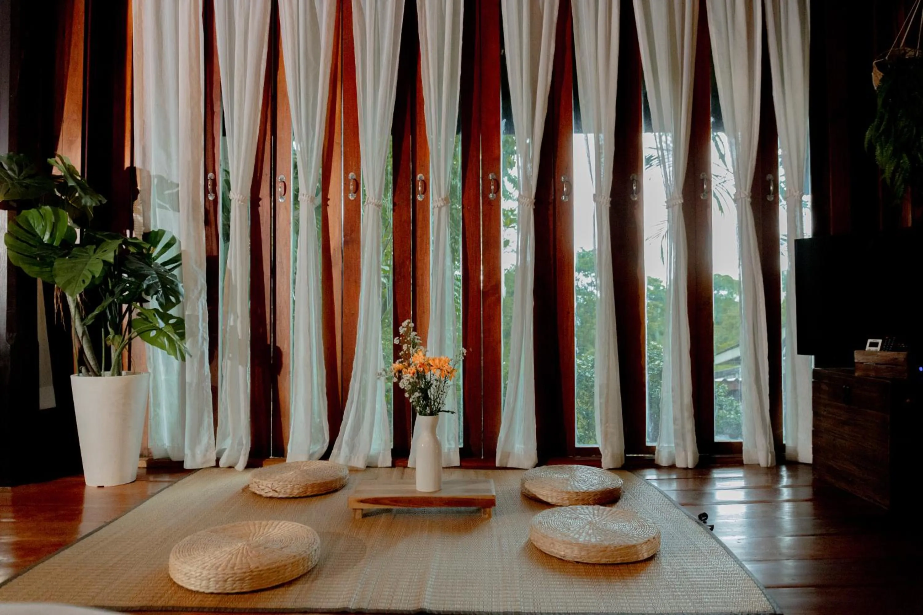 Seating area in The Antique Riverside Resort