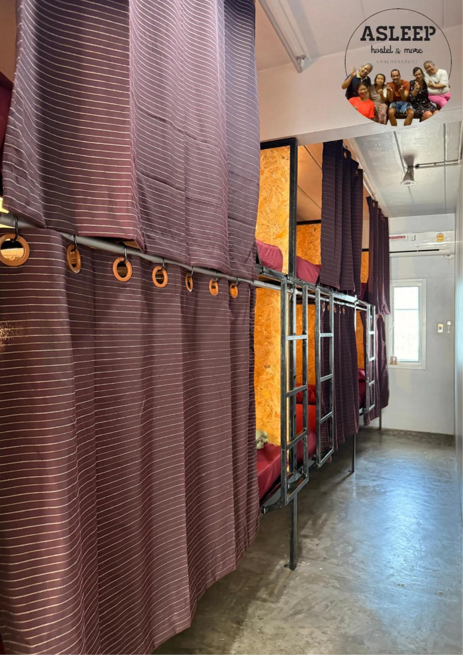 Bed in Asleep Hostel