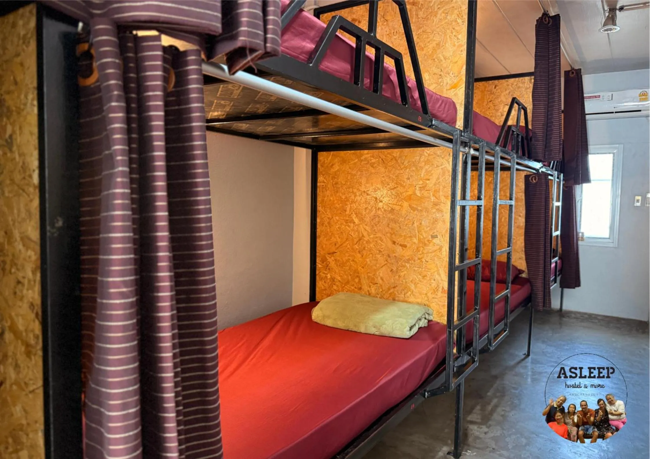 Bed in Asleep Hostel
