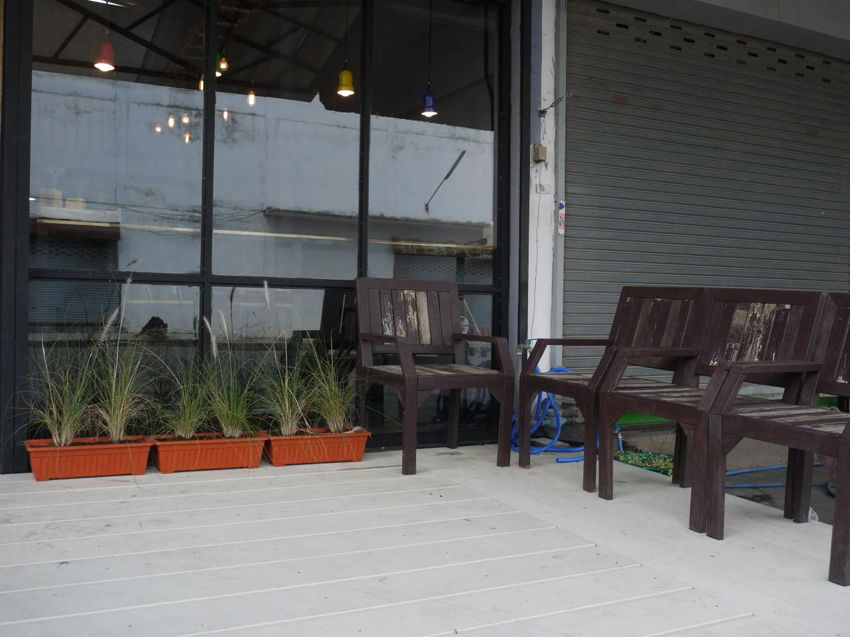 Balcony/Terrace in Asleep Hostel