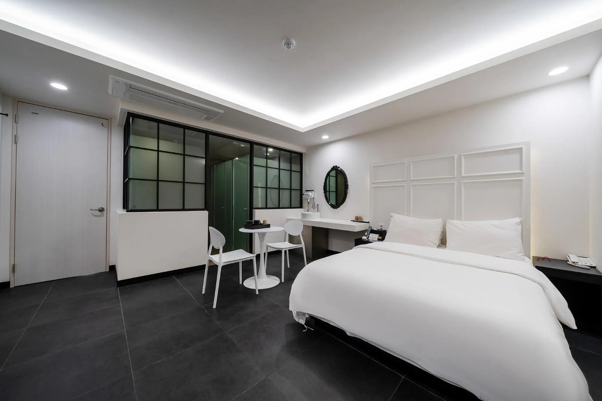 Bed in Boutique Hotel XYM Pyeongtaek