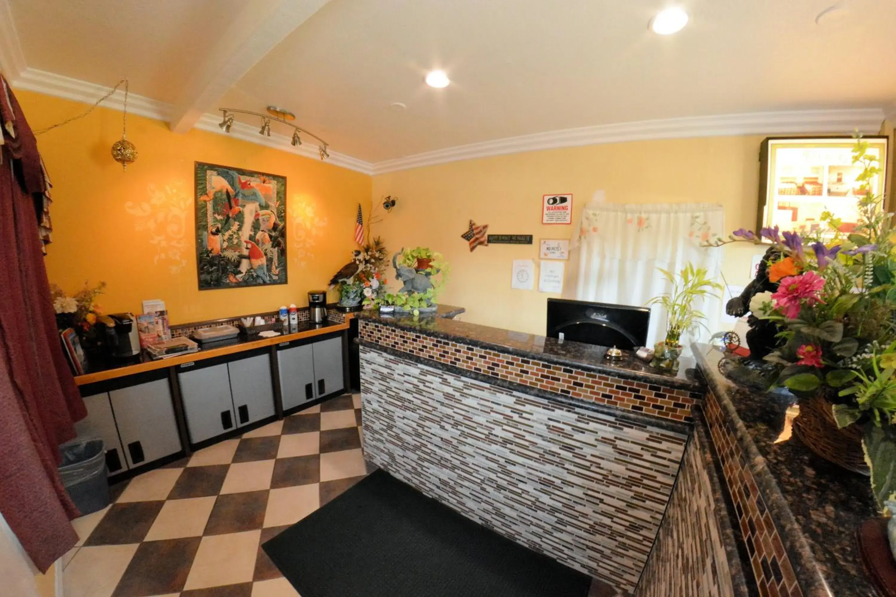 Lobby or reception in The Palace Inn Lobby or reception in The Palace Inn