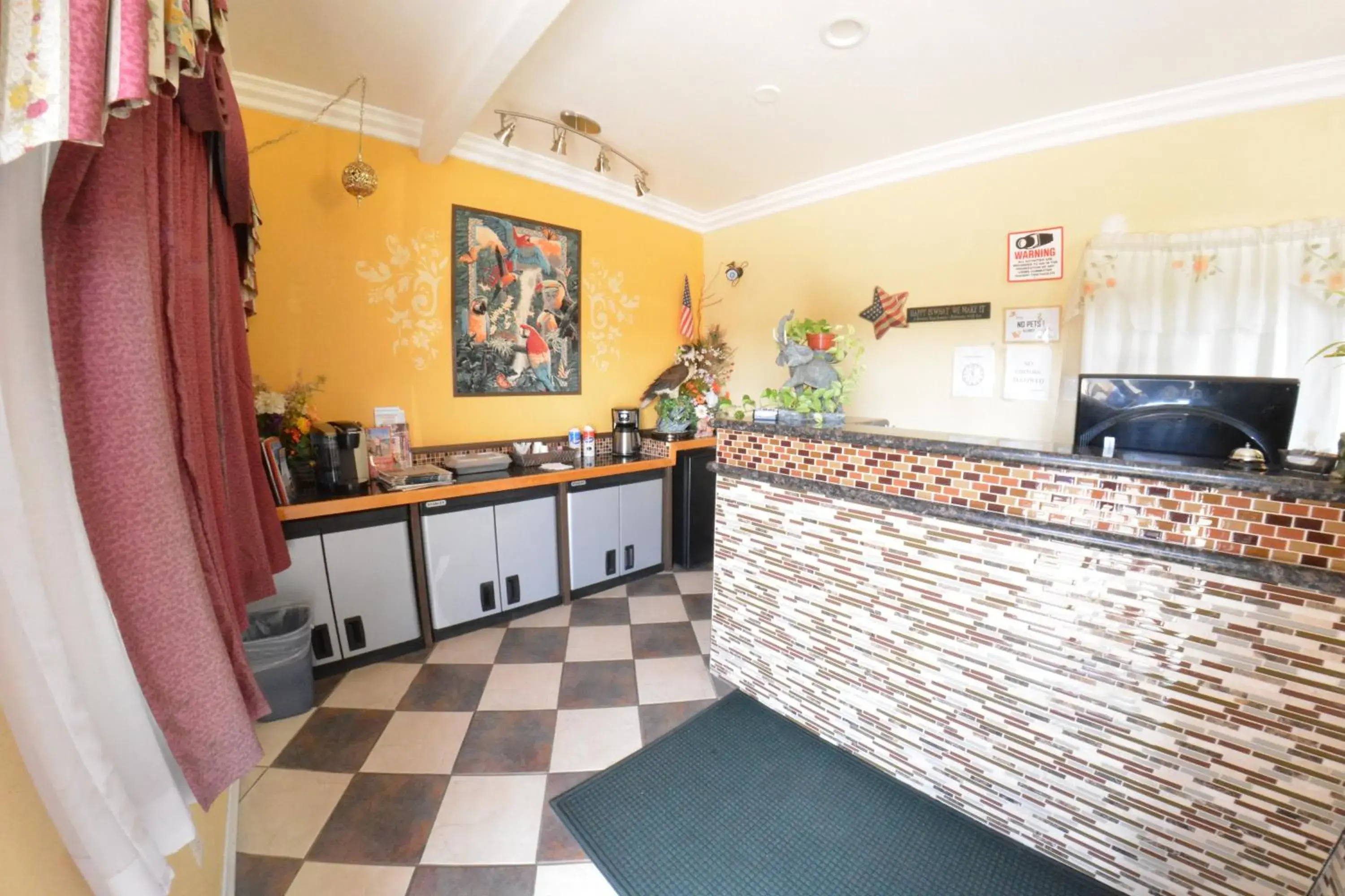 Lobby or reception in The Palace Inn Lobby or reception in The Palace Inn