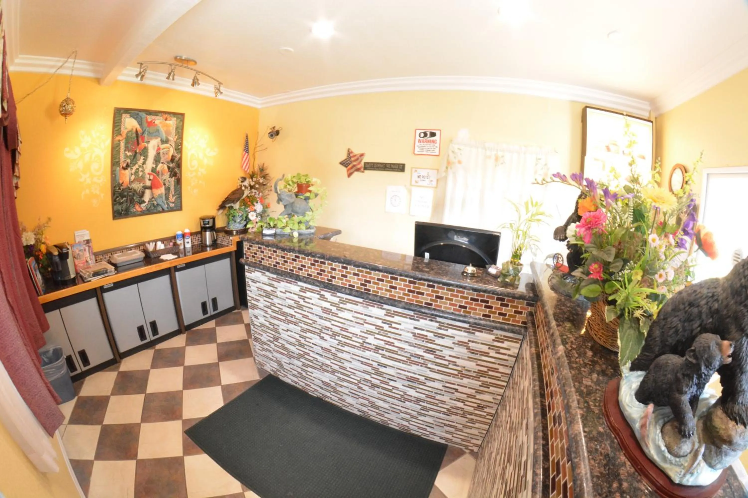 Lobby or reception in The Palace Inn