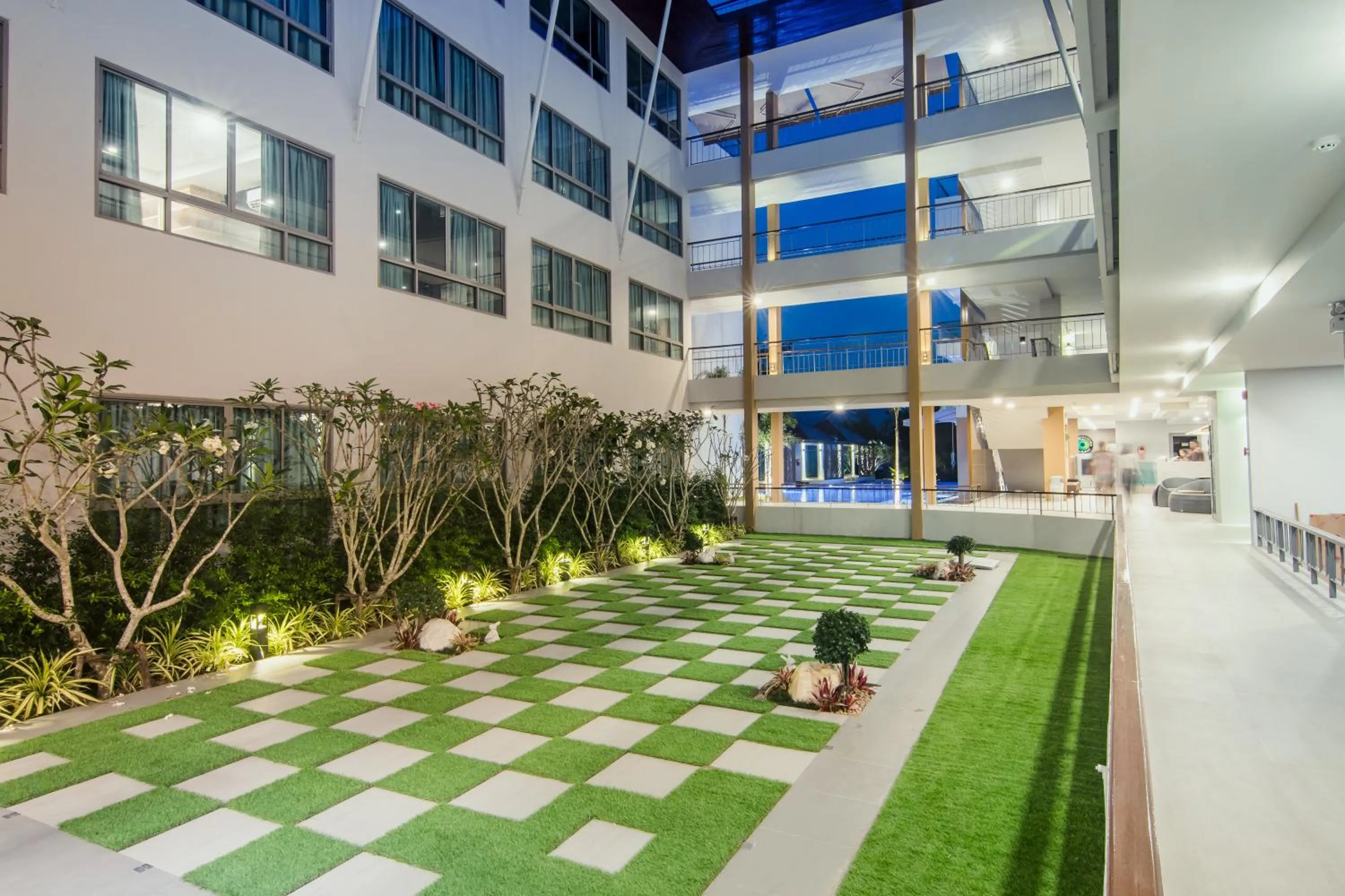 Garden view in The Peak