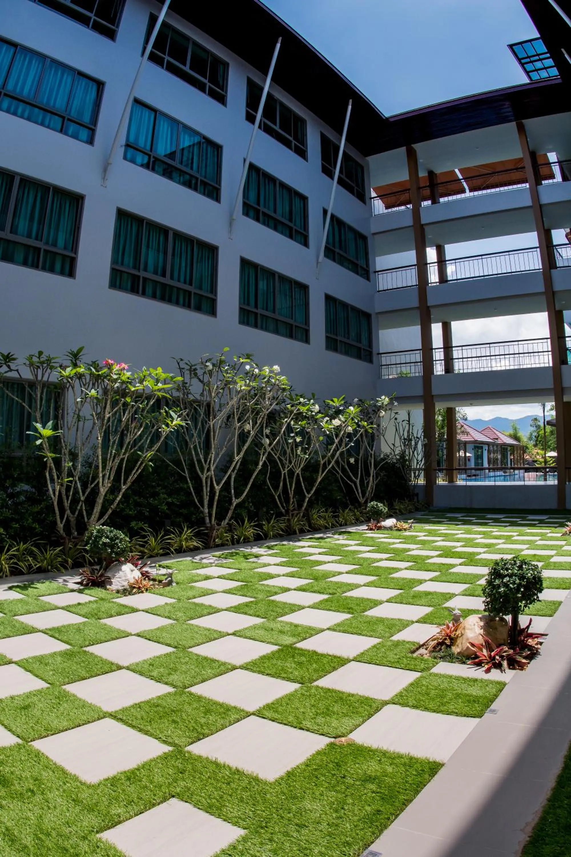 Garden view in The Peak