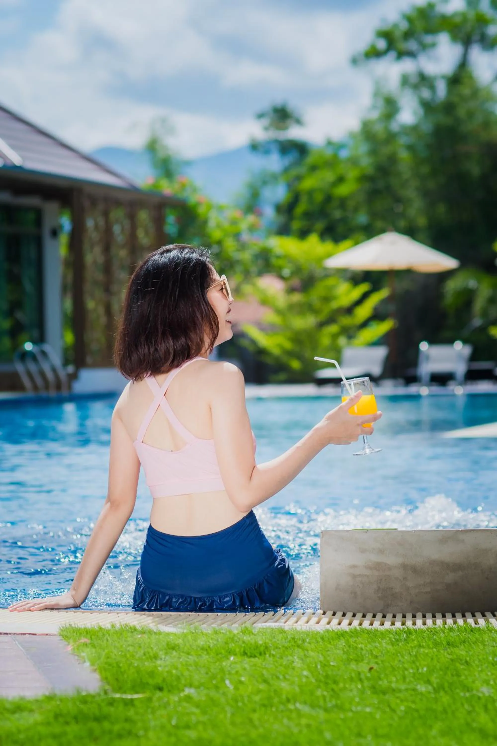 Pool view in The Peak