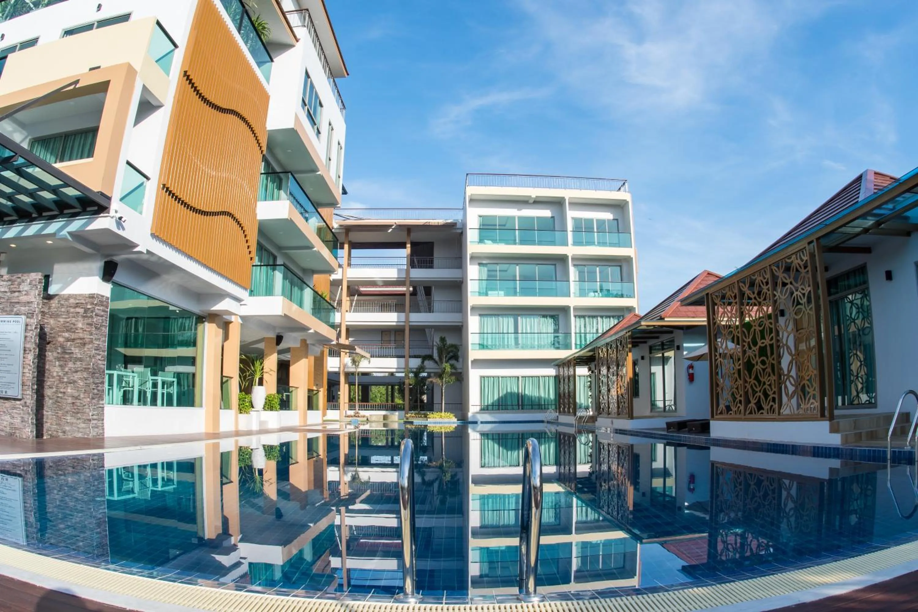 Pool view in The Peak