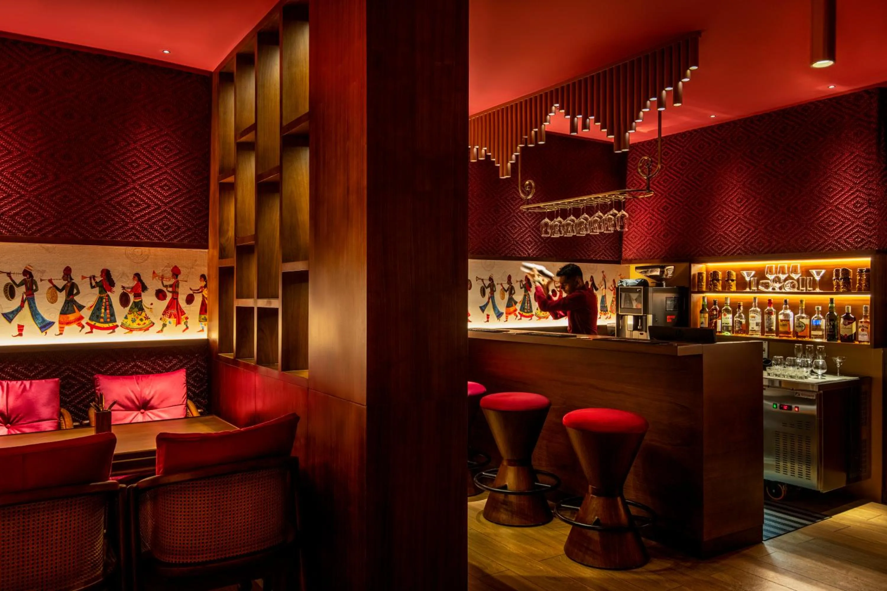 Lounge or bar in Issacs Residency