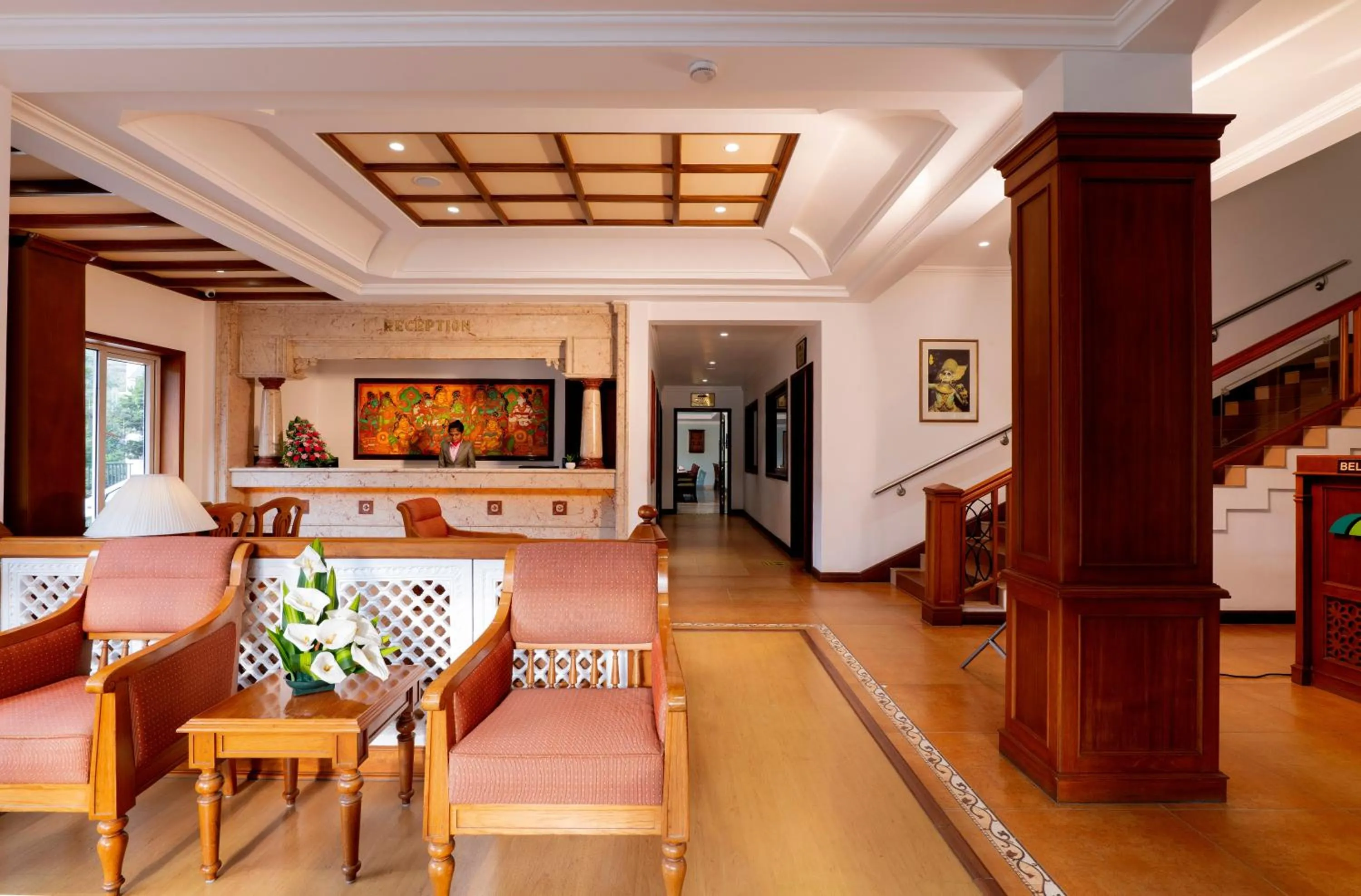 Lobby or reception in Issacs Residency