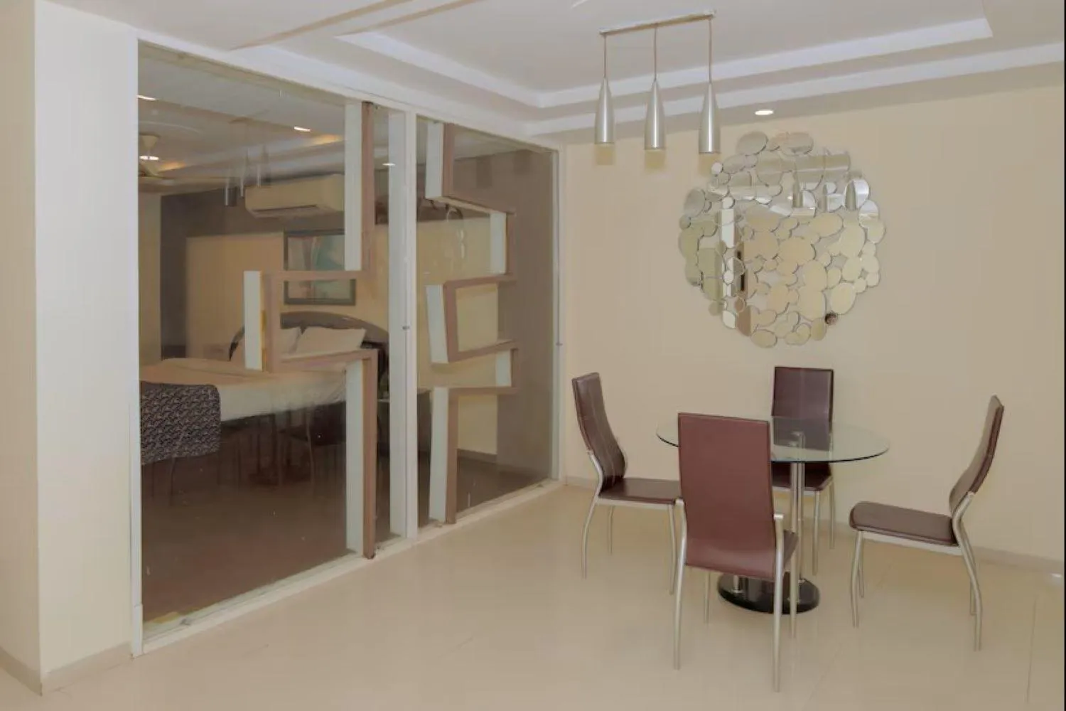 Dining area in VITS Select Bharuch