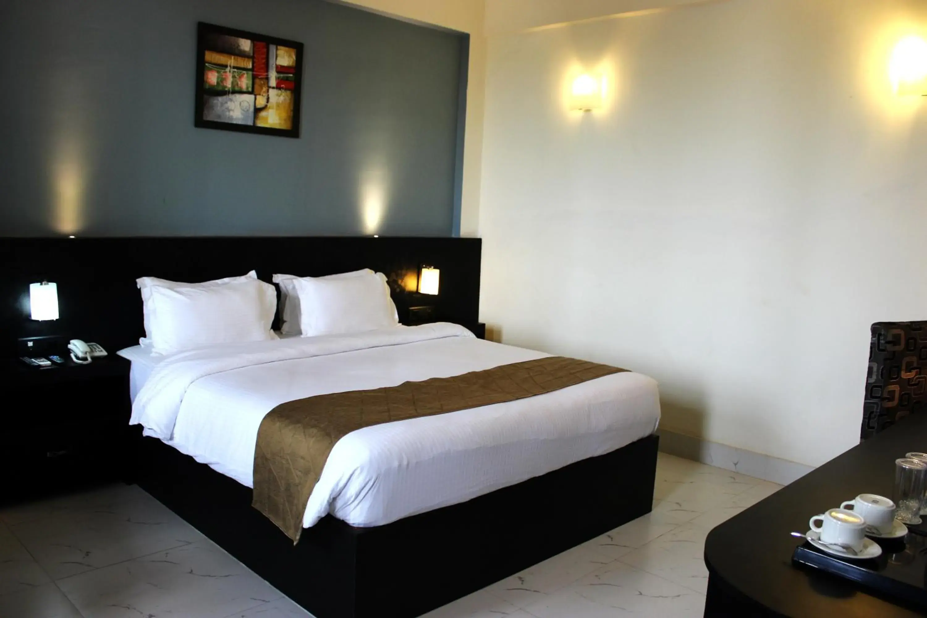 Deluxe Double Room with Balcony in Hotel Grand Tizu Deluxe Double Room with Balcony in Hotel Grand Tizu