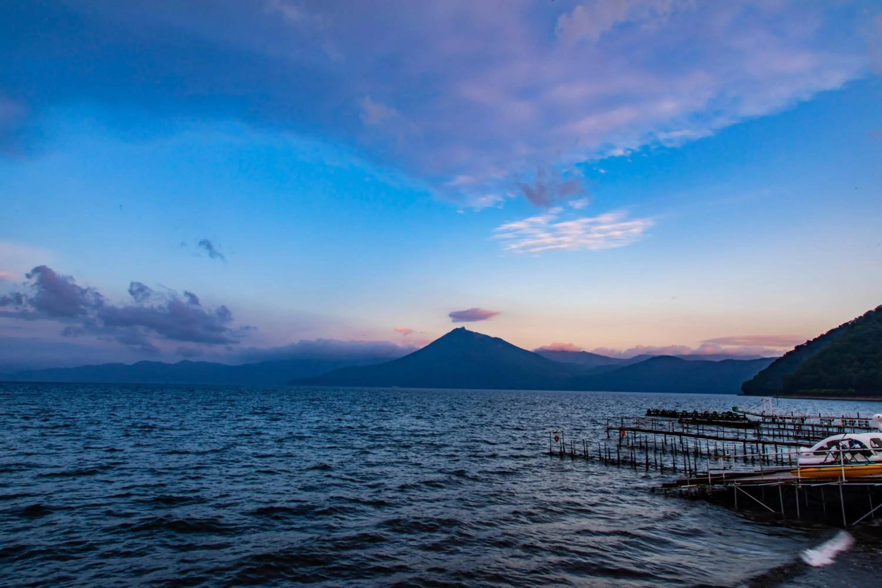 Natural landscape in Kyukamura Shikotsuko