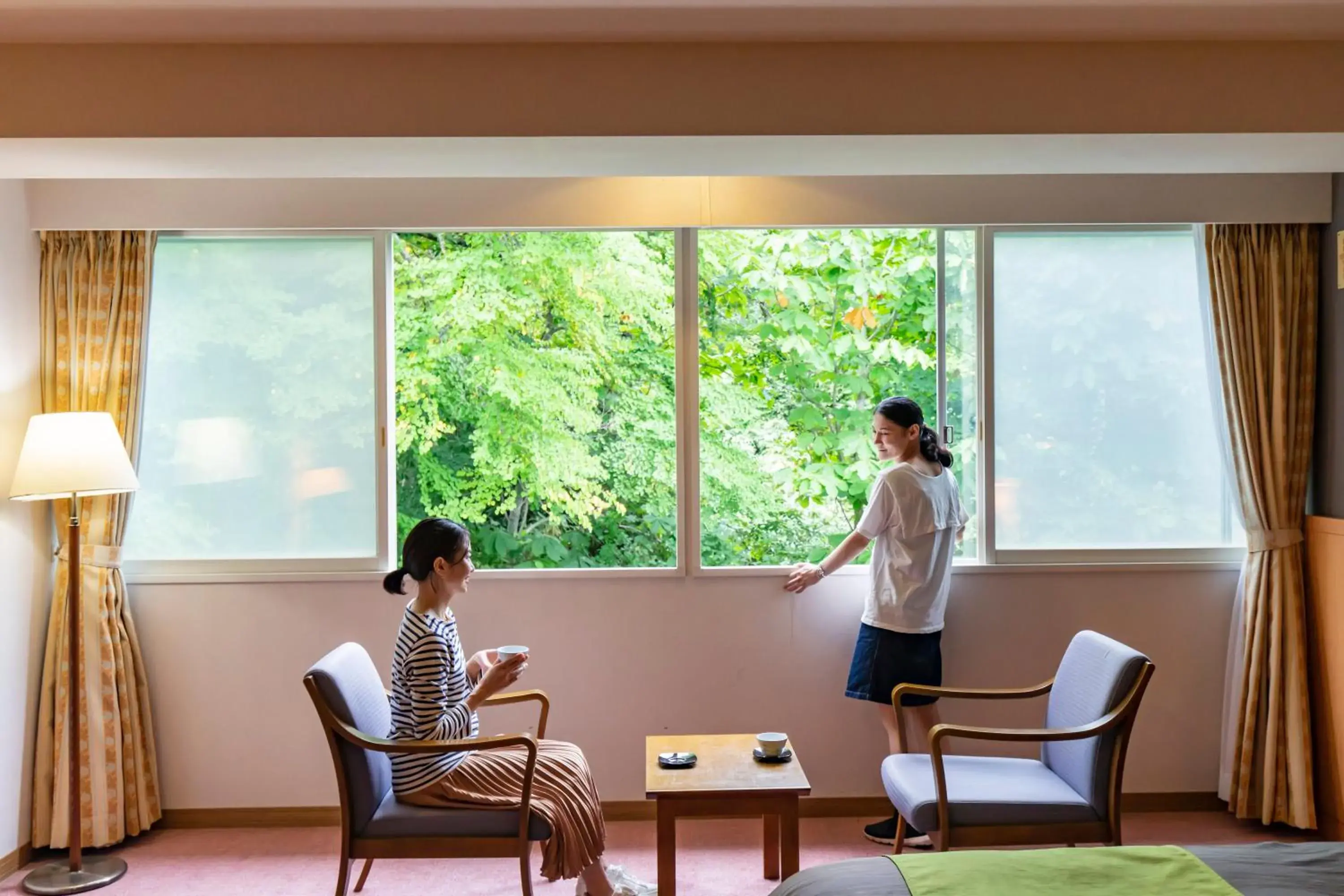 Twin Room - single occupancy - Non-Smoking in Kyukamura Shikotsuko Twin Room - single occupancy - Non-Smoking in Kyukamura Shikotsuko