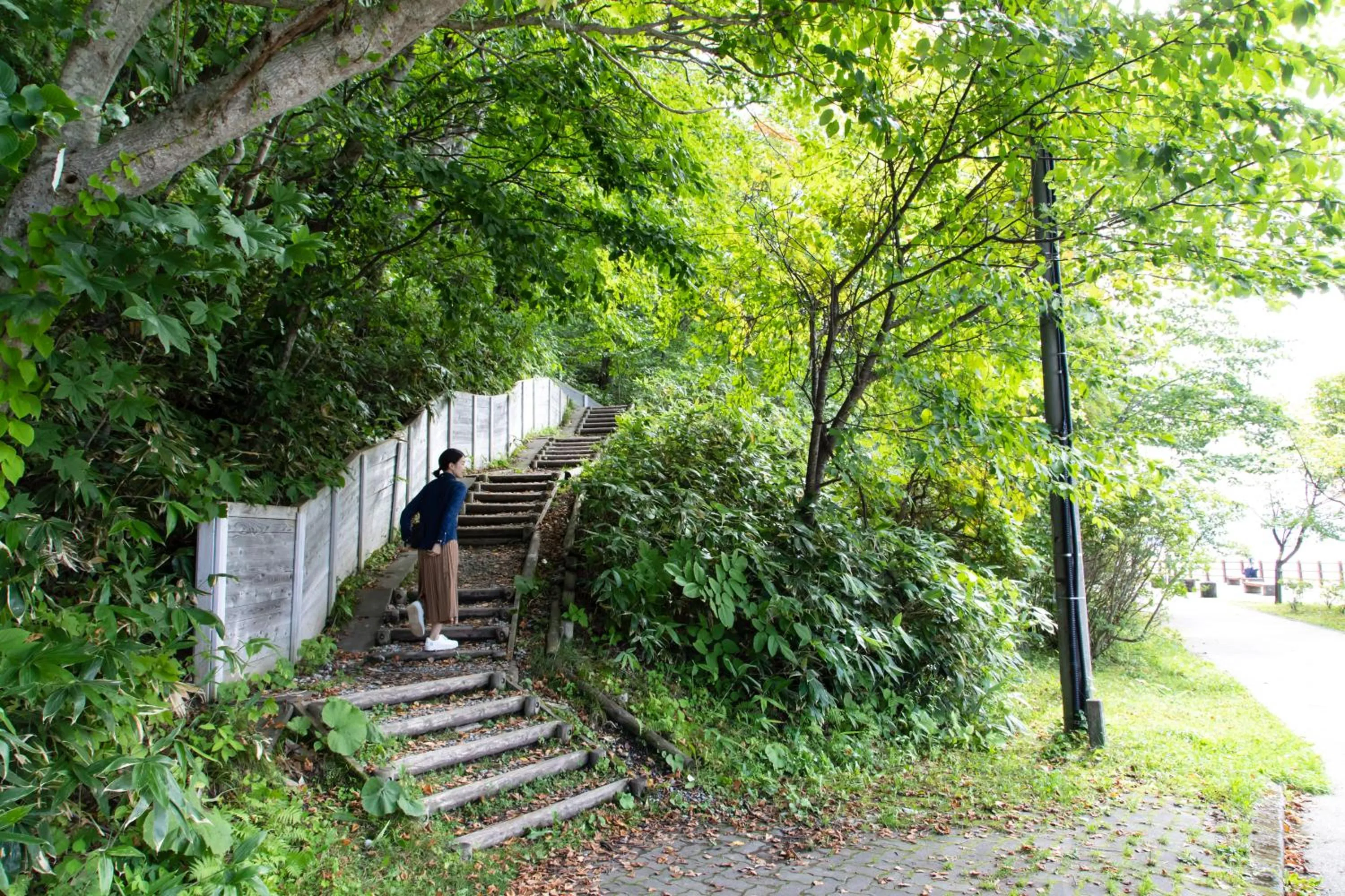 Garden in Kyukamura Shikotsuko