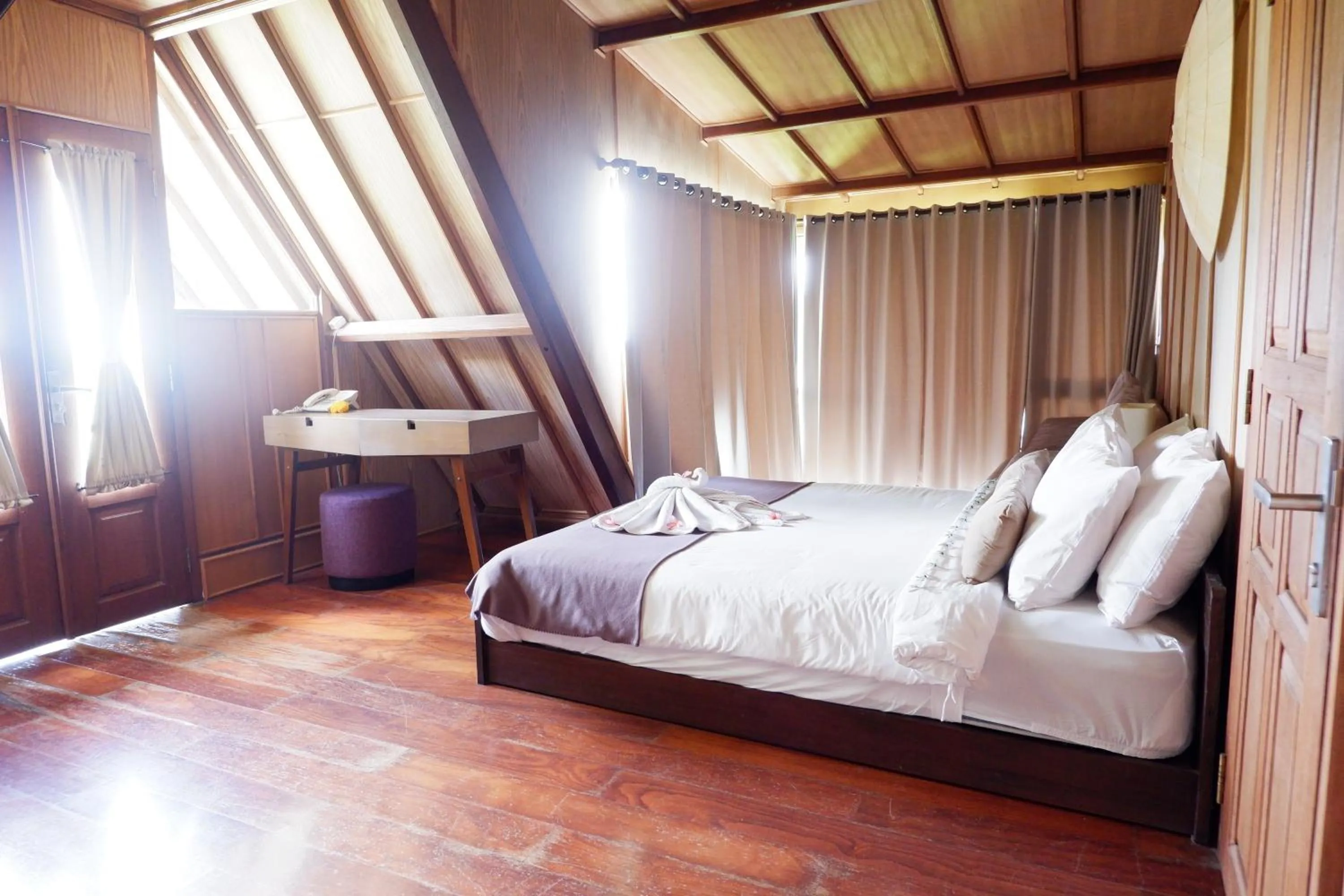 Bed in Village Above The Clouds