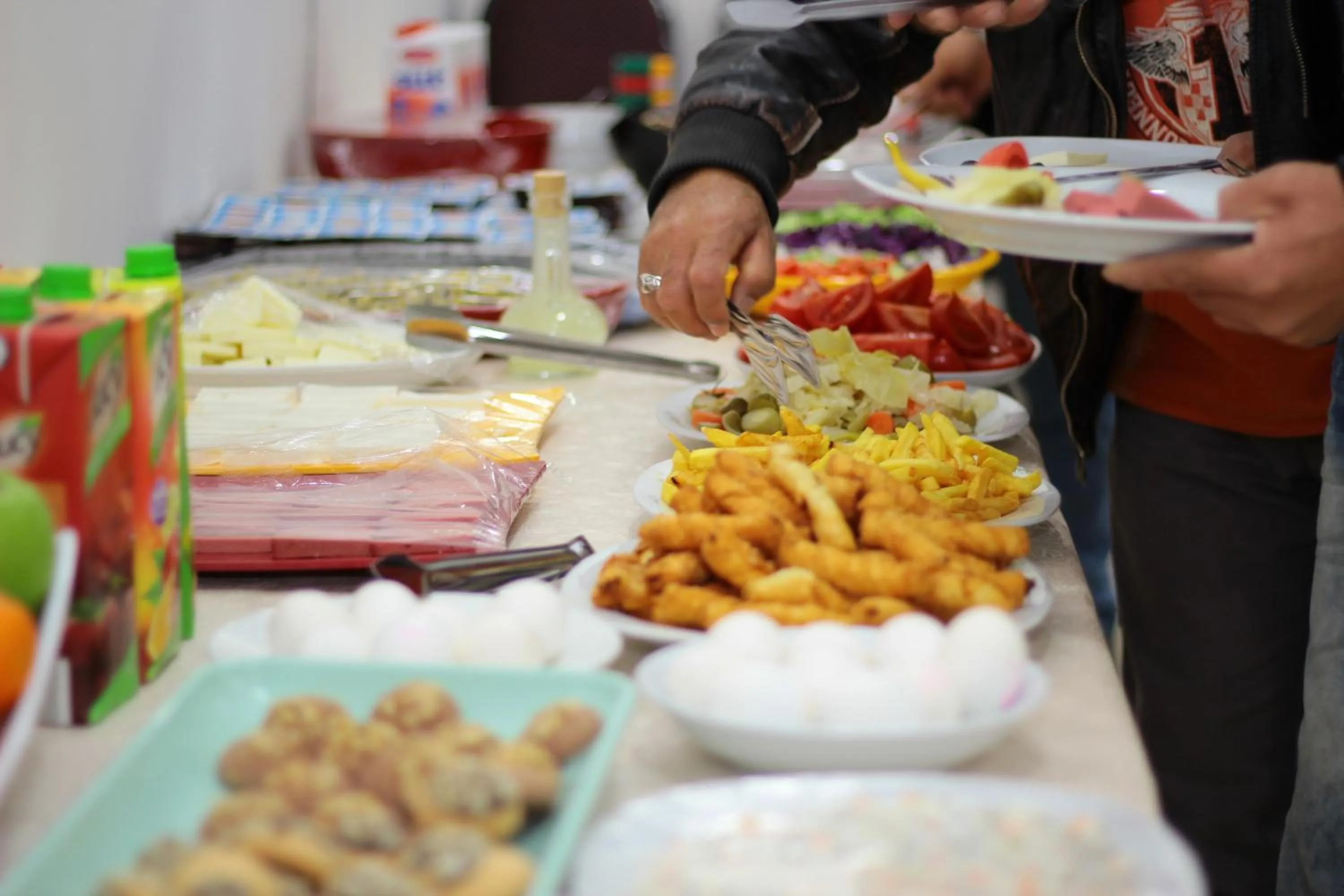 Buffet breakfast in Pera City Hotel