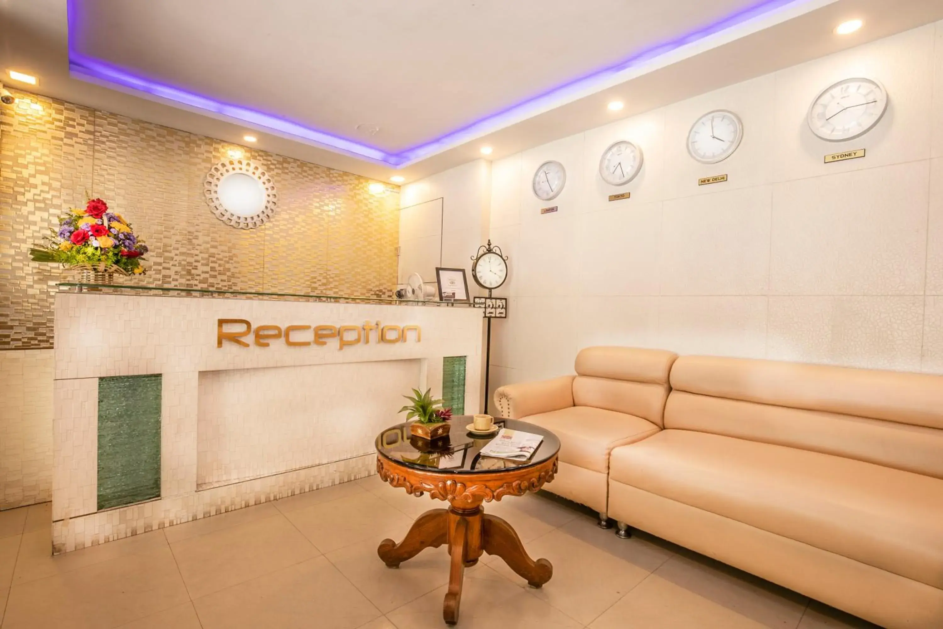 Living room in Aishwarya Le Royal Living room in Aishwarya Le Royal