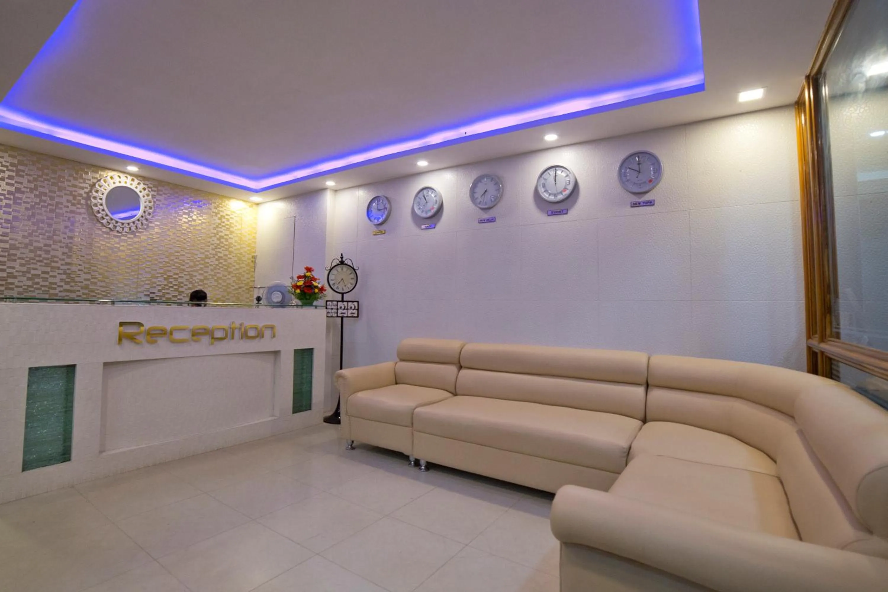 Living room in Aishwarya Le Royal