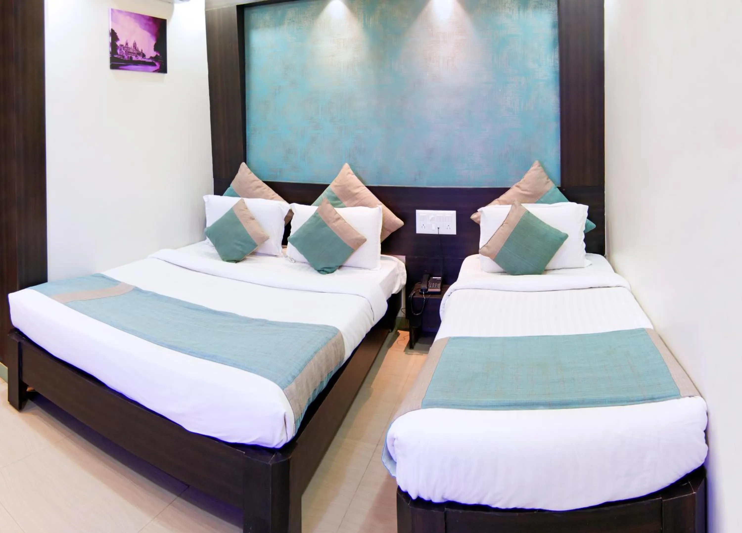 Bed in Aishwarya Le Royal