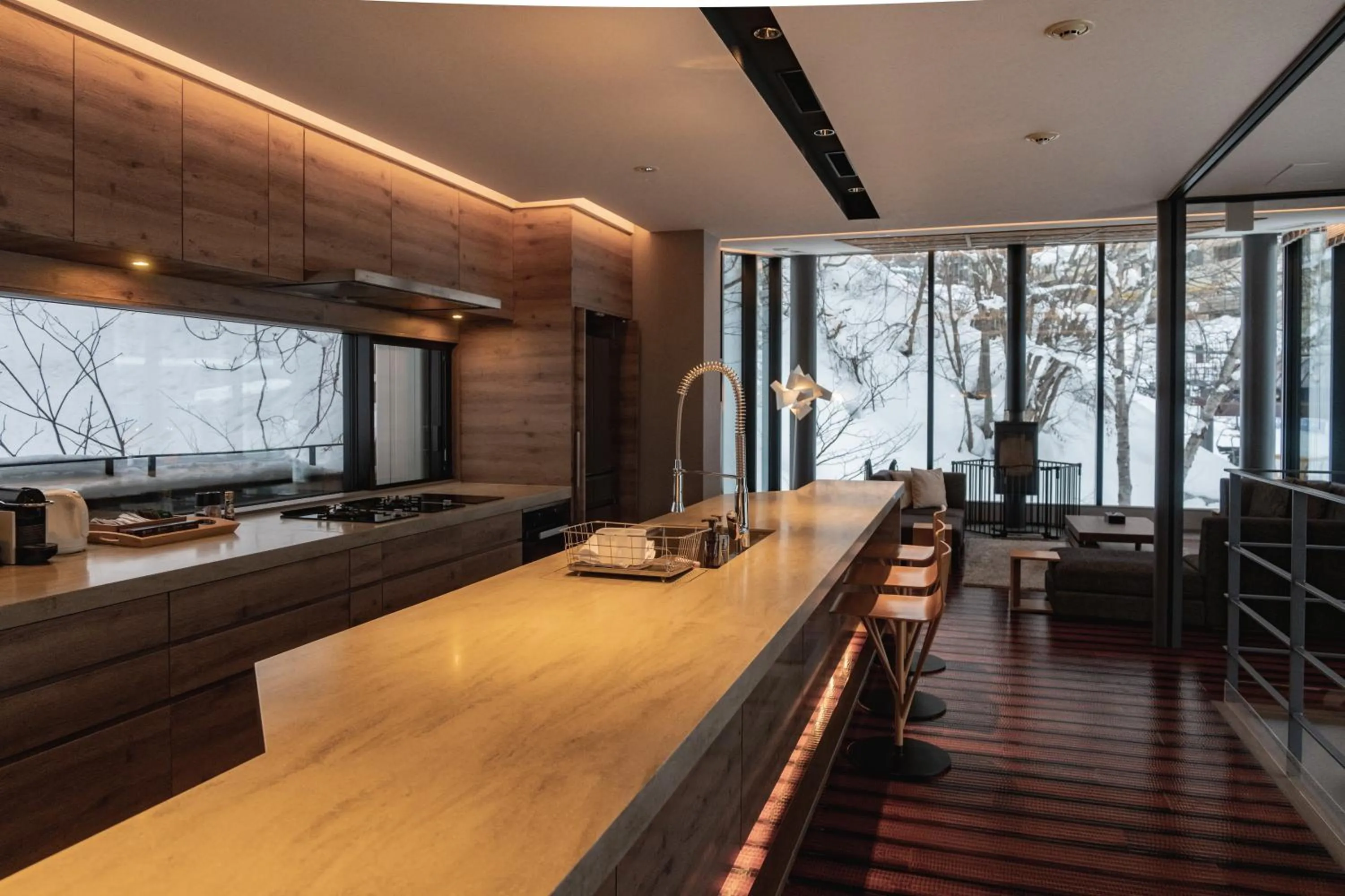 kitchen in AYA Villa