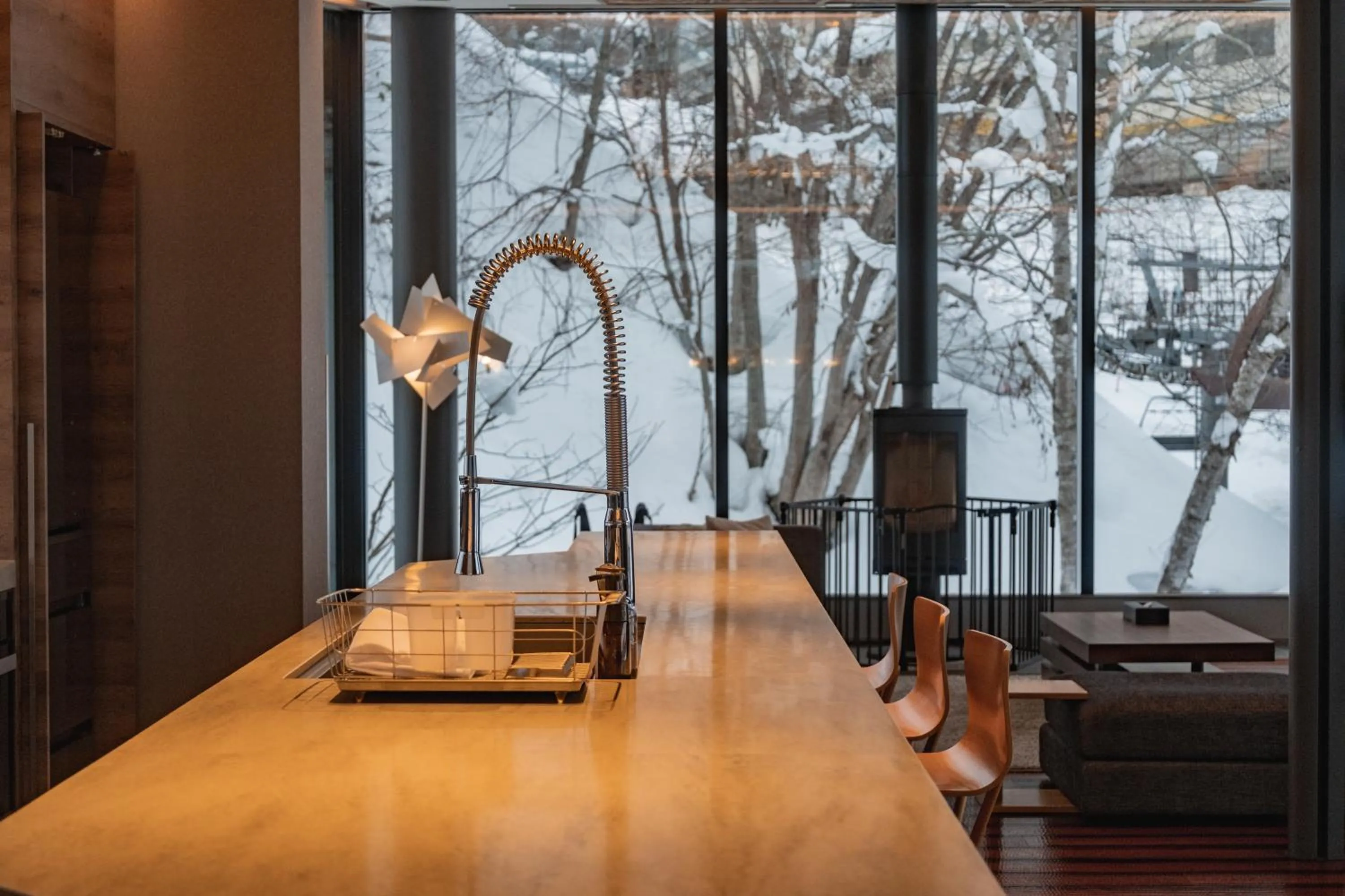 kitchen in AYA Villa