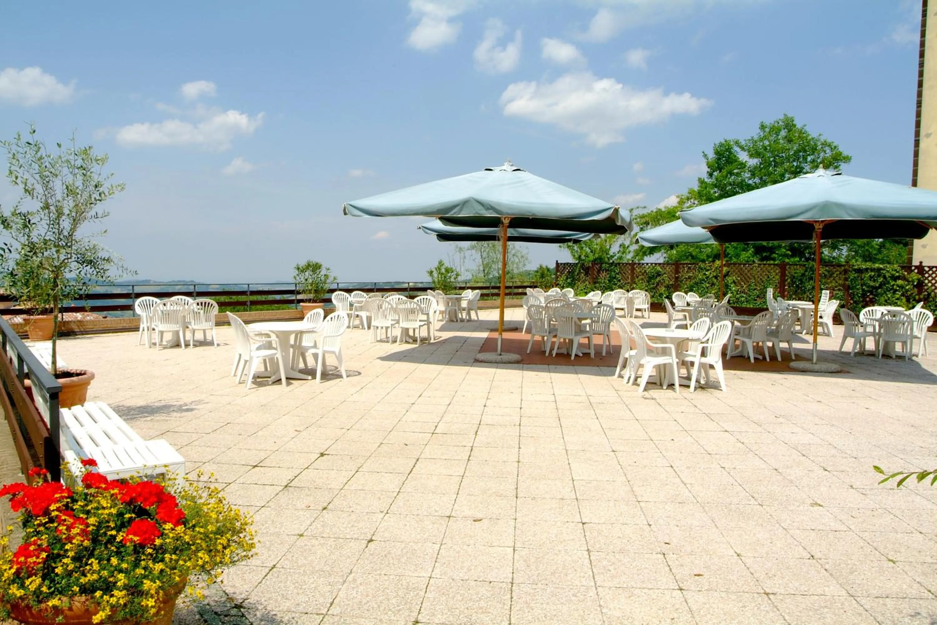 Balcony/Terrace in Albergo Sapori