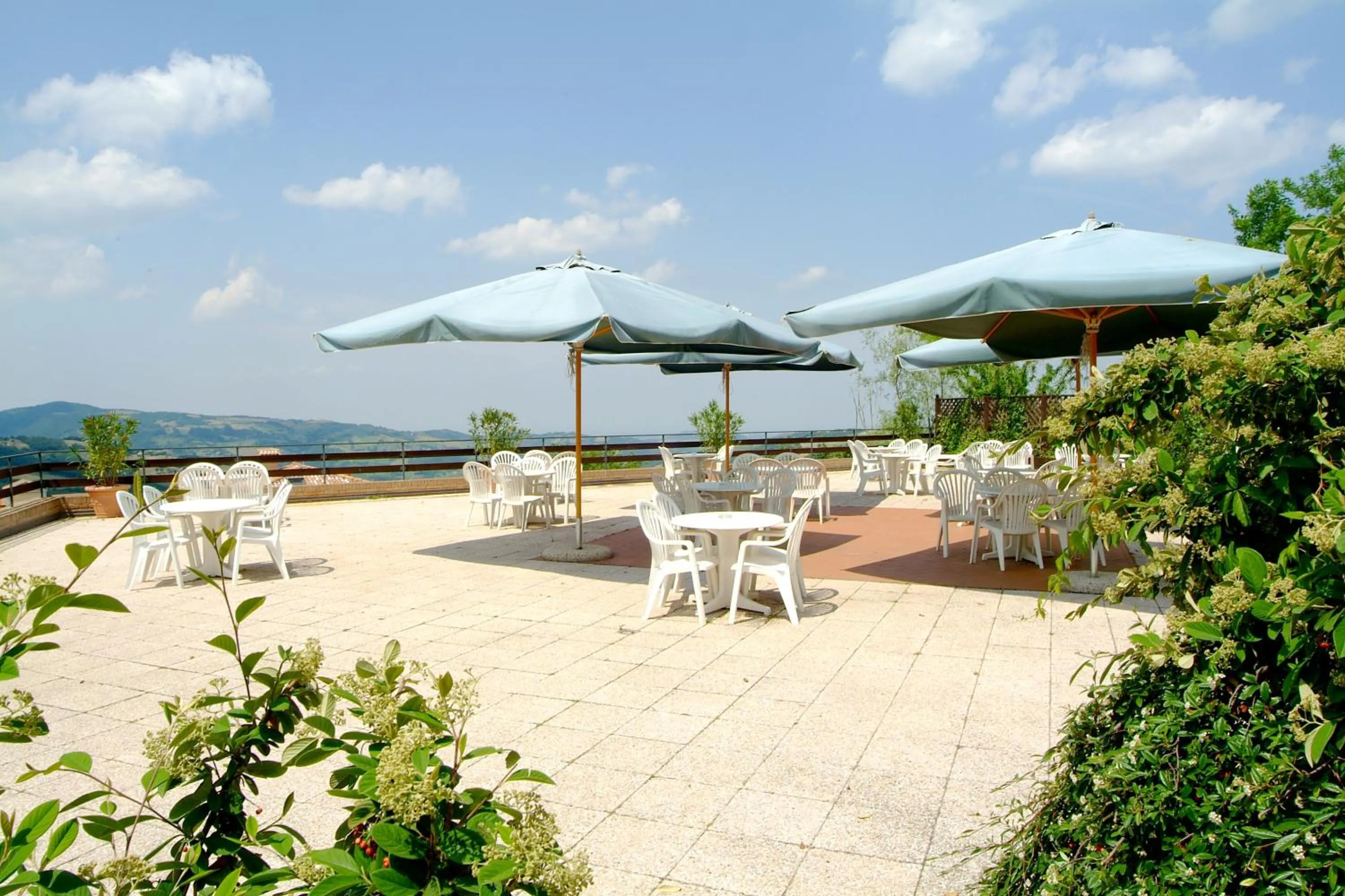 Balcony/Terrace in Albergo Sapori