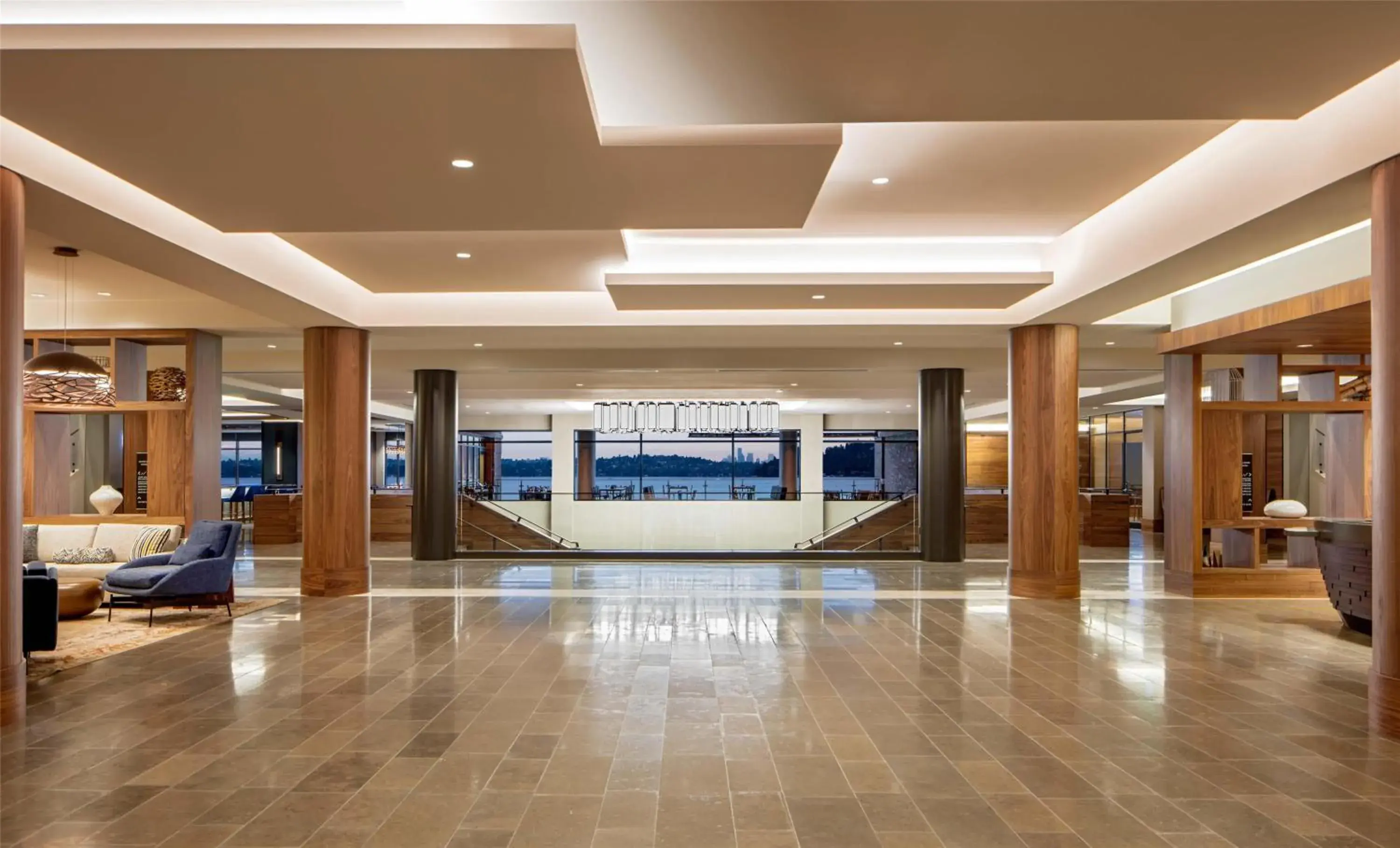 Lobby or reception in Hyatt Regency Lake Washington at Seattle's Southport Lobby or reception in Hyatt Regency Lake Washington at Seattle's Southport